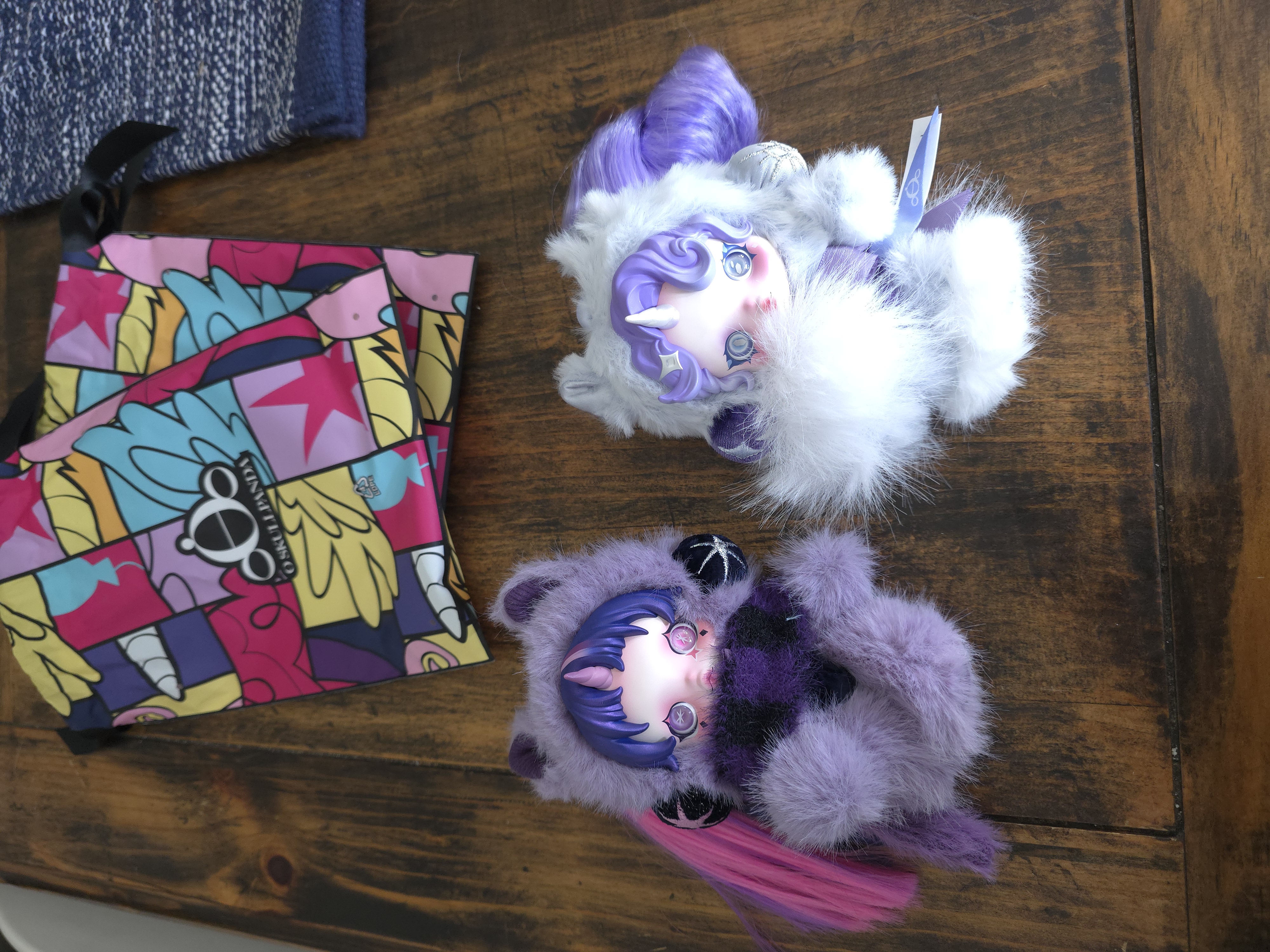 POP NOW:SKULLPANDA × My Little Pony Series Plush Doll Pendant POP NOW:SKULLPANDA × My Little Pony Series Plush Doll Pendant