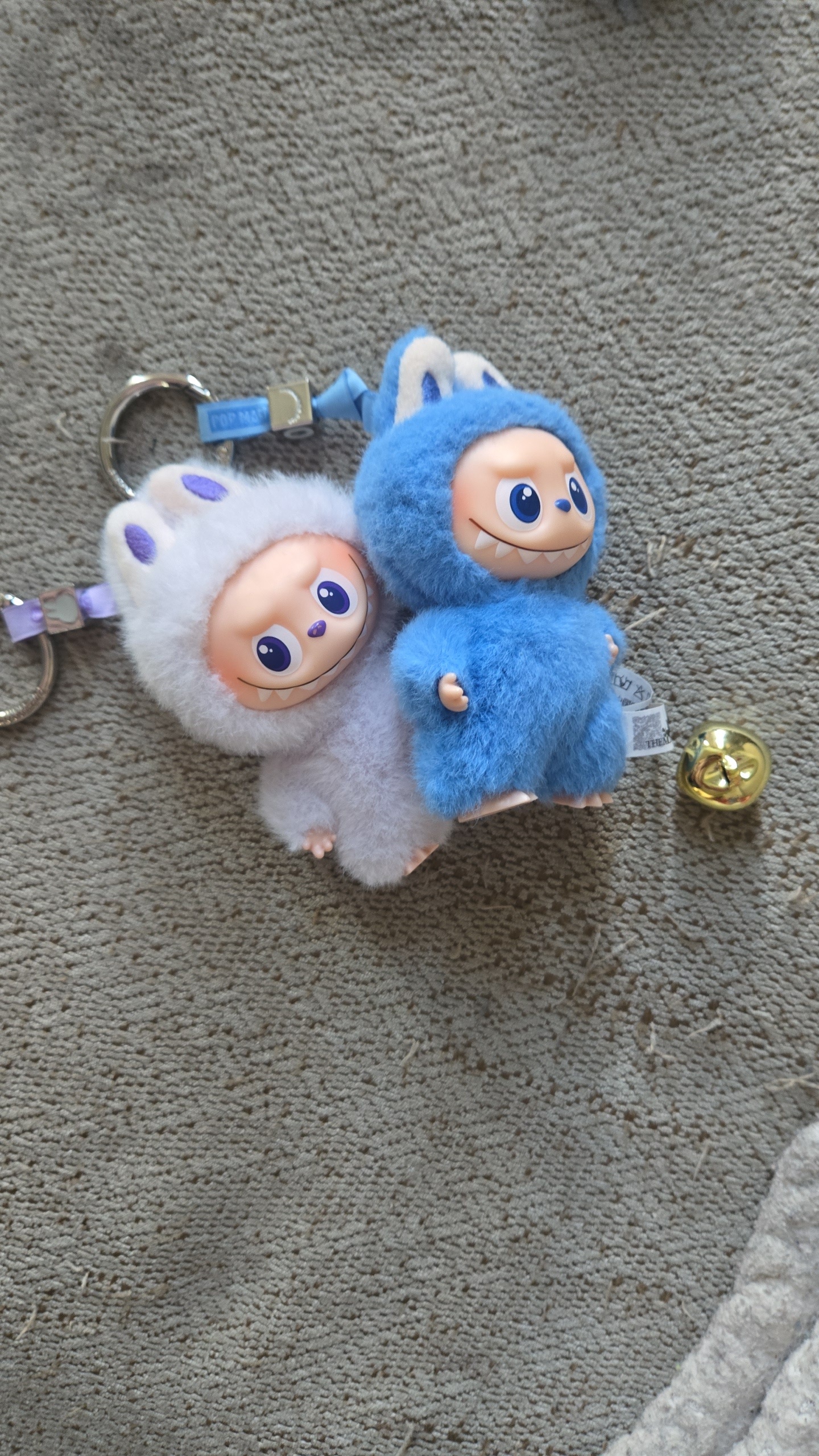 THE MONSTERS Pin for Love Series-Vinyl Plush Pendant Blind Box