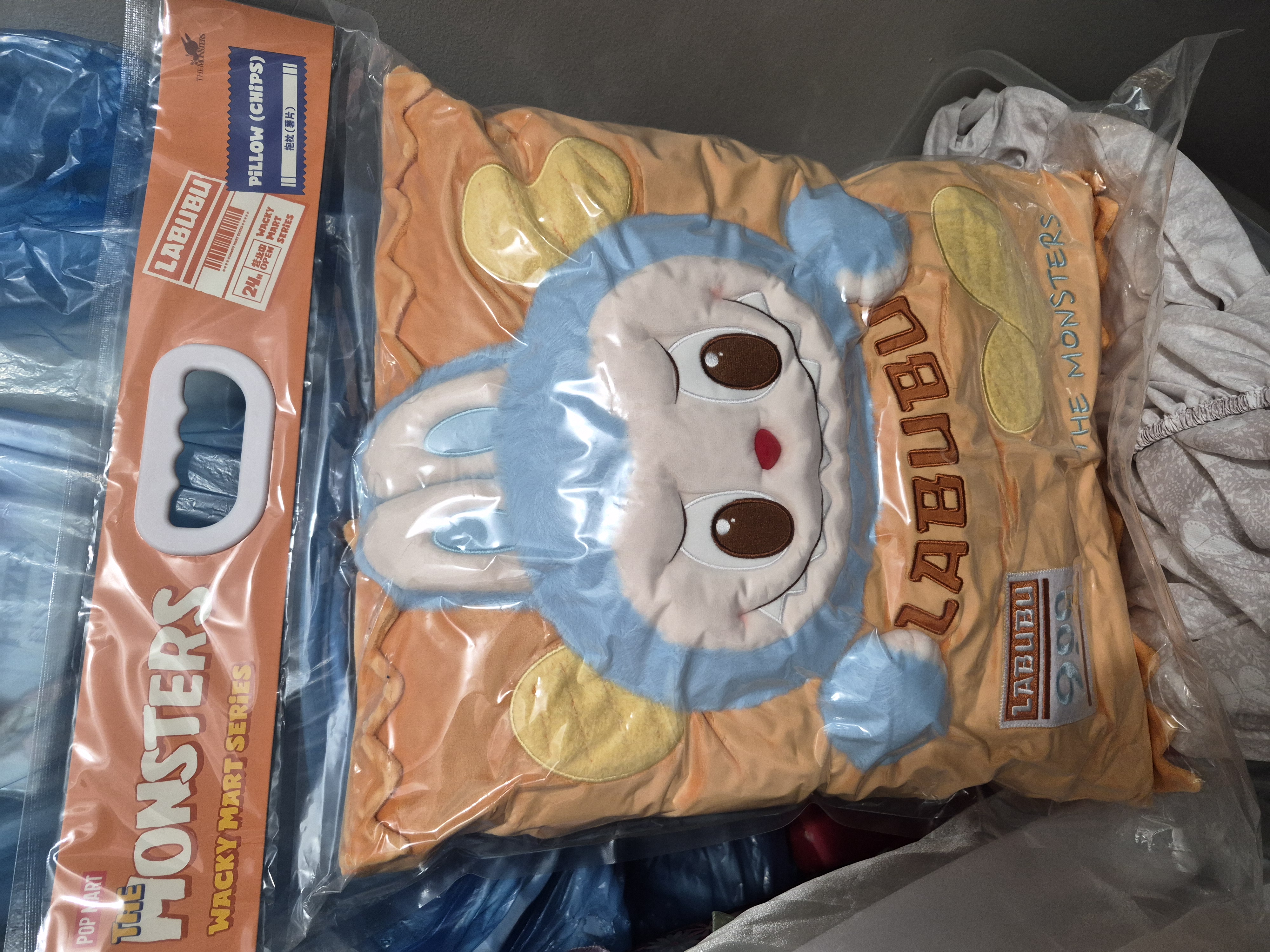 THE MONSTERS Wacky Mart Series-Pillow (Chips)|POP MART Canada Official