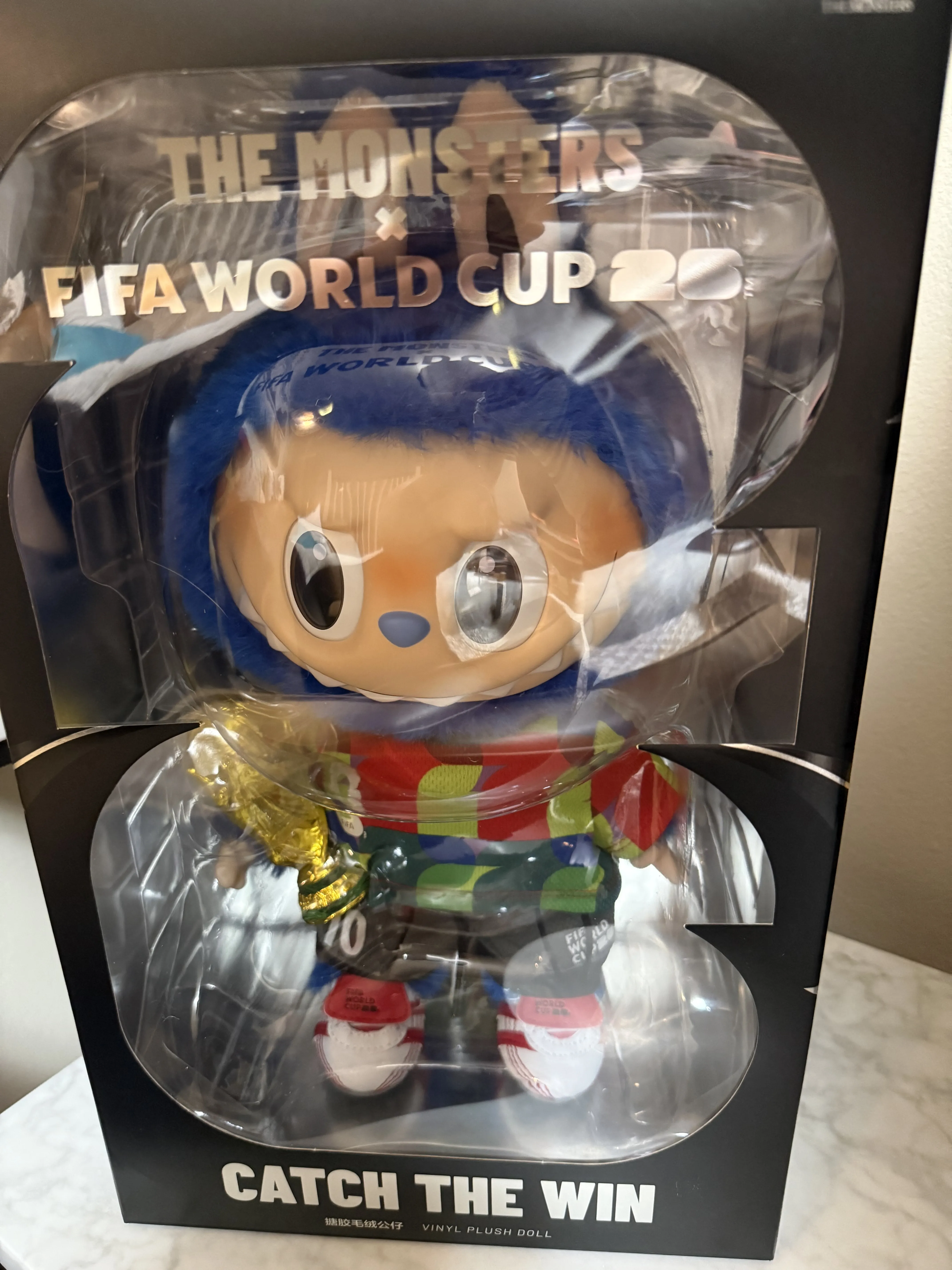 THE MONSTERS × FIFA SERIES-Catch the Win Vinyl Plush Doll - POP