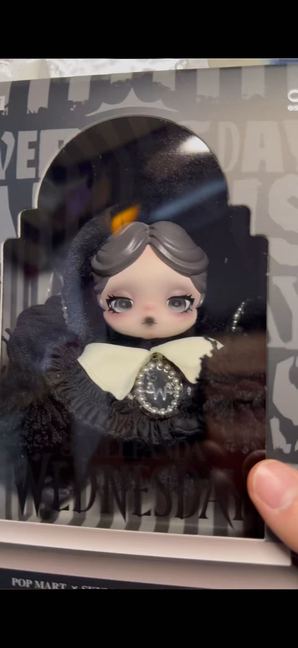 SKULLPANDA × Wednesday Plush（Classic Dress Version）|POP MART US