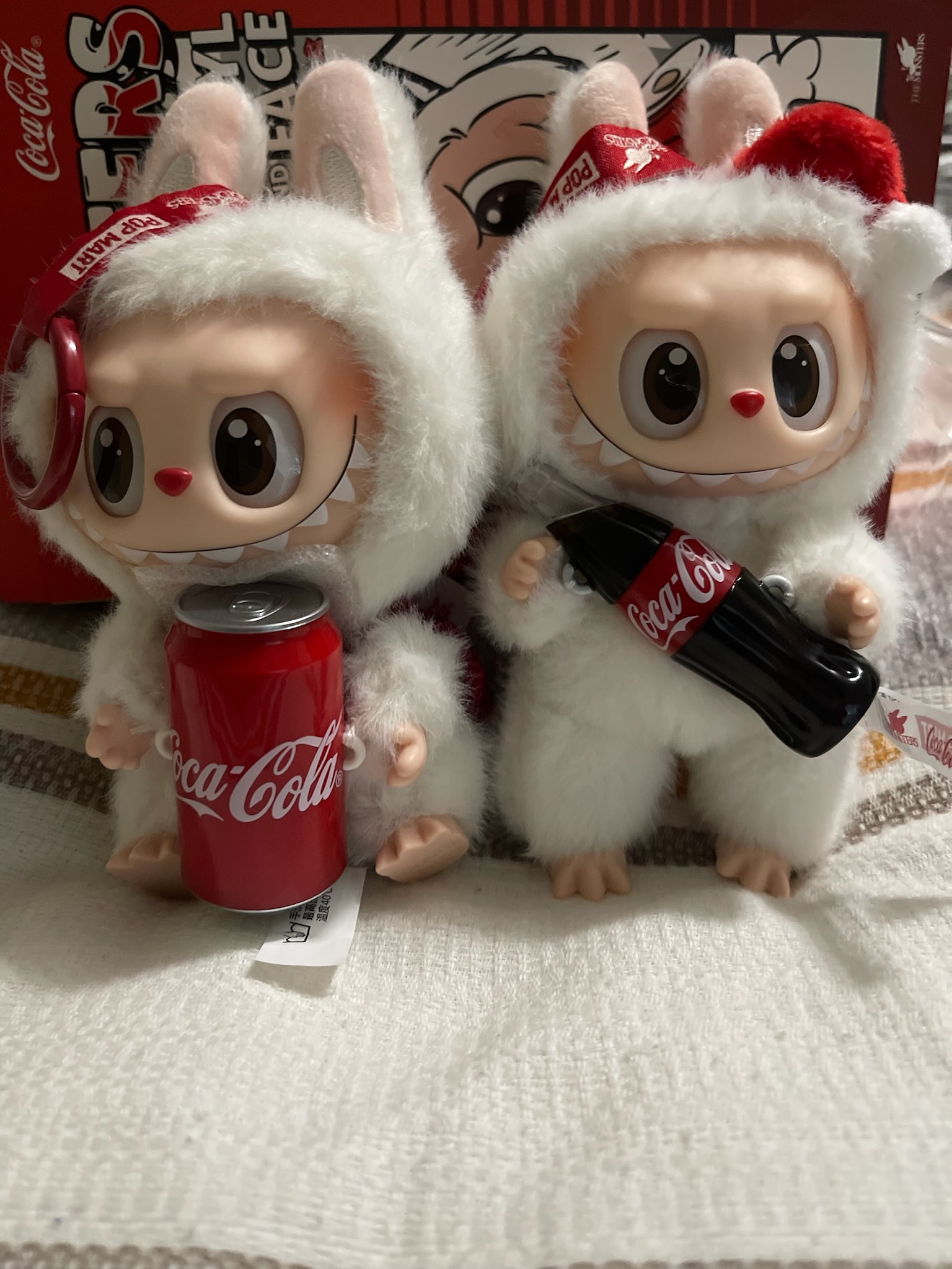THE MONSTERS COCA-COLA SERIES-Vinyl Face Blind Box - POP MART (Mexico)