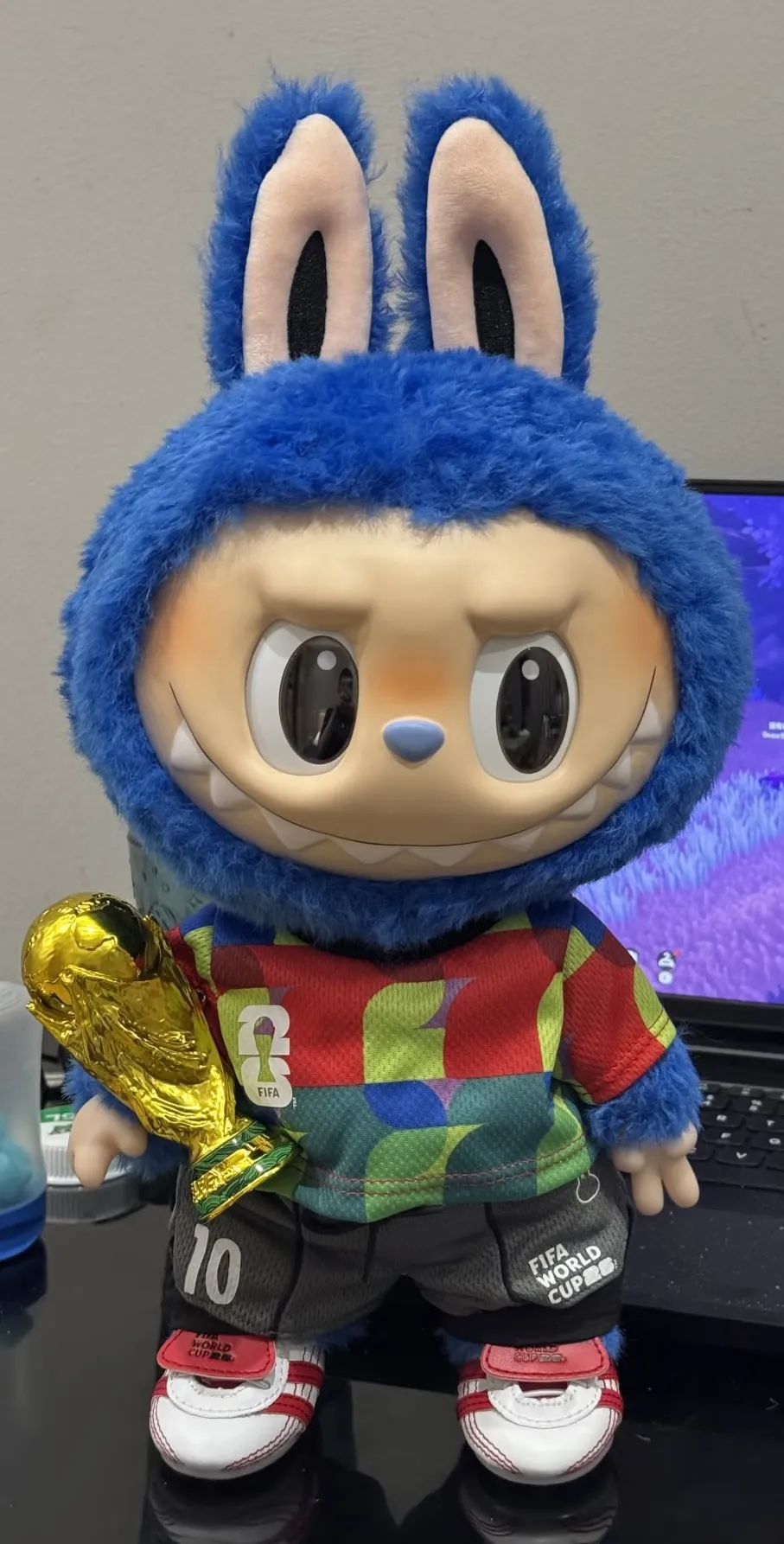 THE MONSTERS × FIFA SERIES-Catch the Win Vinyl Plush Doll - POP
