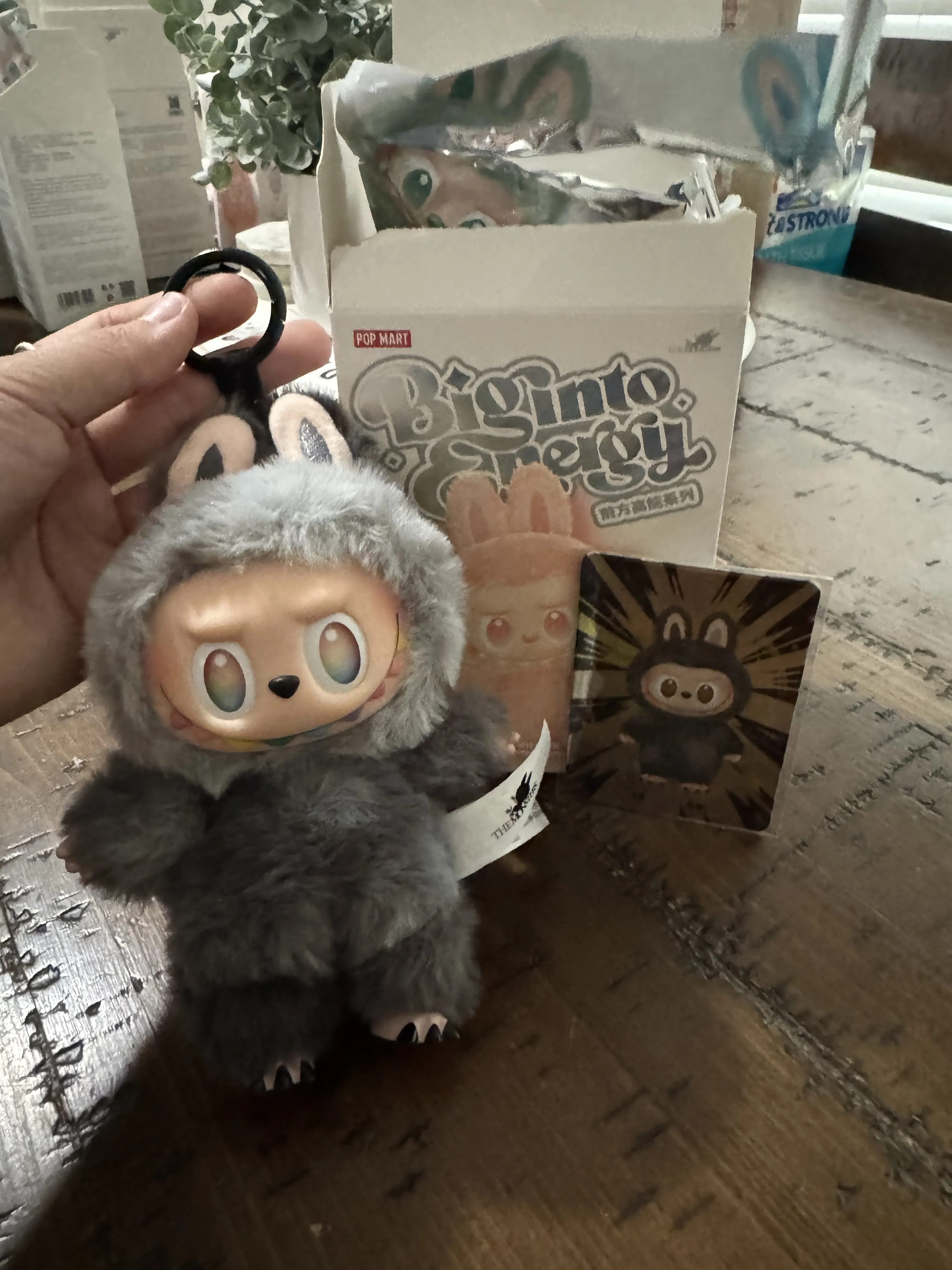 THE MONSTERS Big into Energy Series-Vinyl Plush Pendant Blind Box