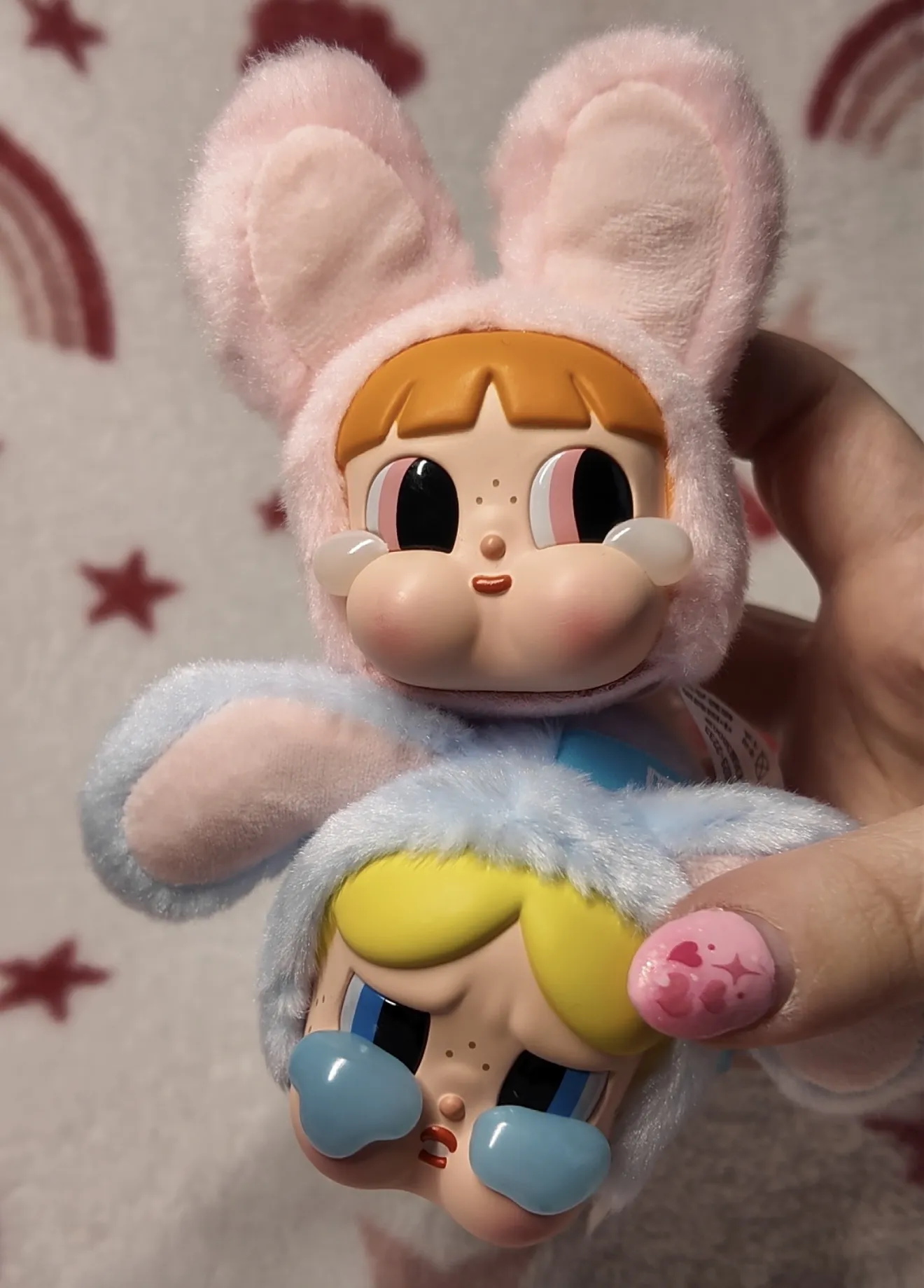 POP NOW:CRYBABY × Powerpuff Girls Series-Vinyl Face Plush Blind