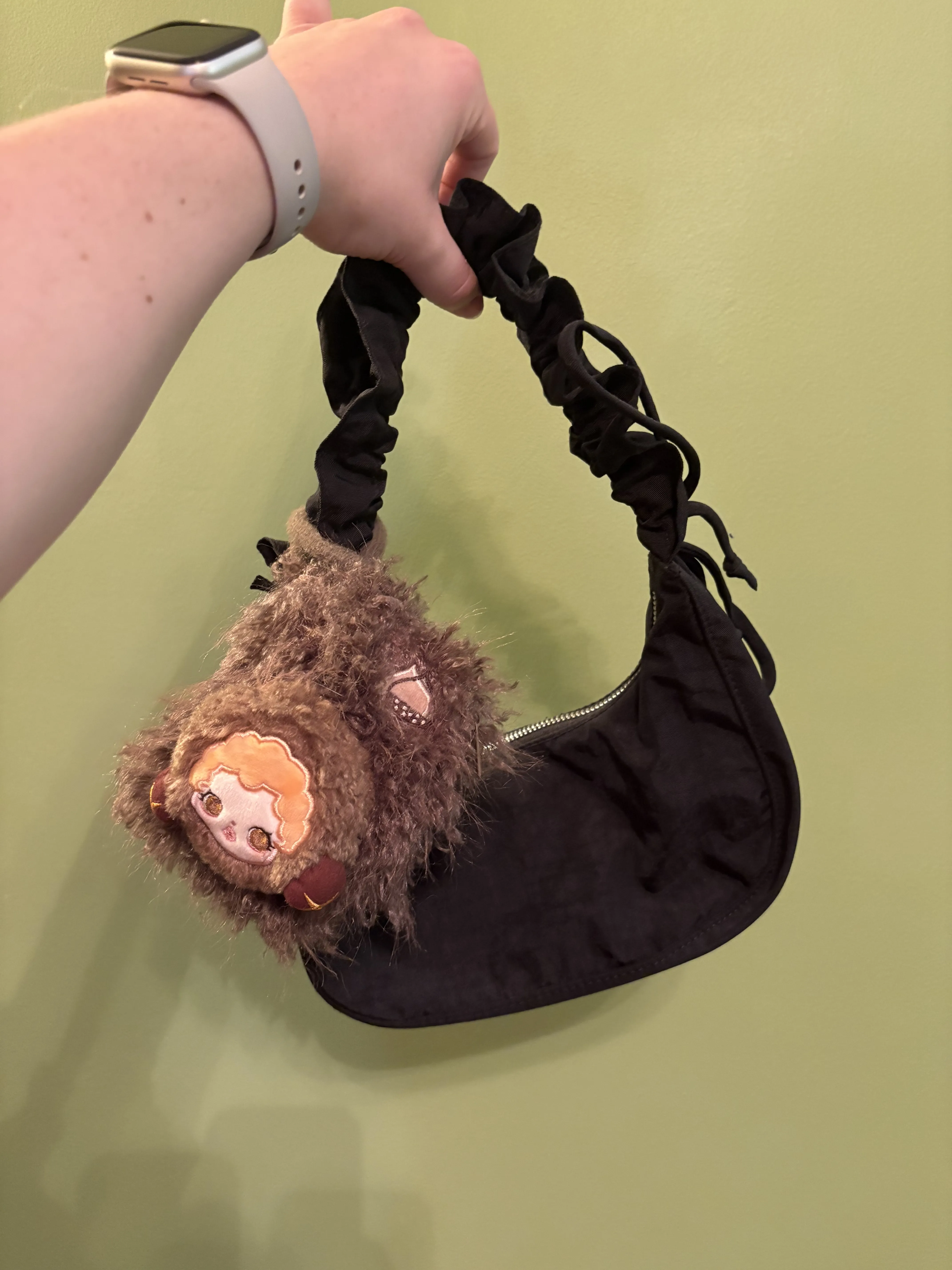 POP NOW:SKULLPANDA Bedside Monster Series Plush Mini Bag - POP
