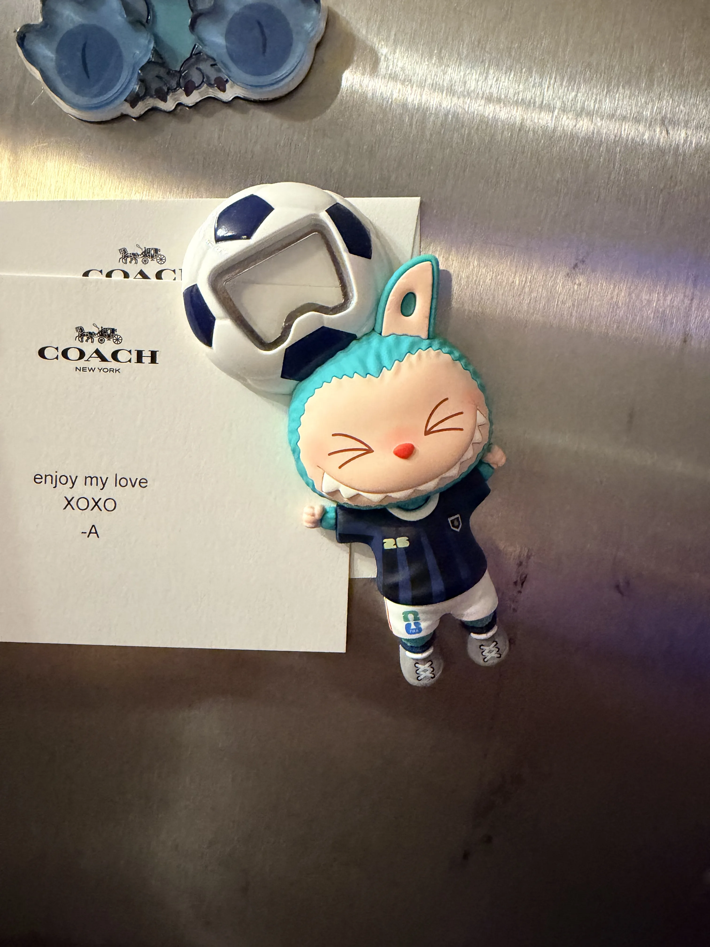 POP NOW:THE MONSTERS × FIFA SERIES - Bottle Opener Fridge Magnet