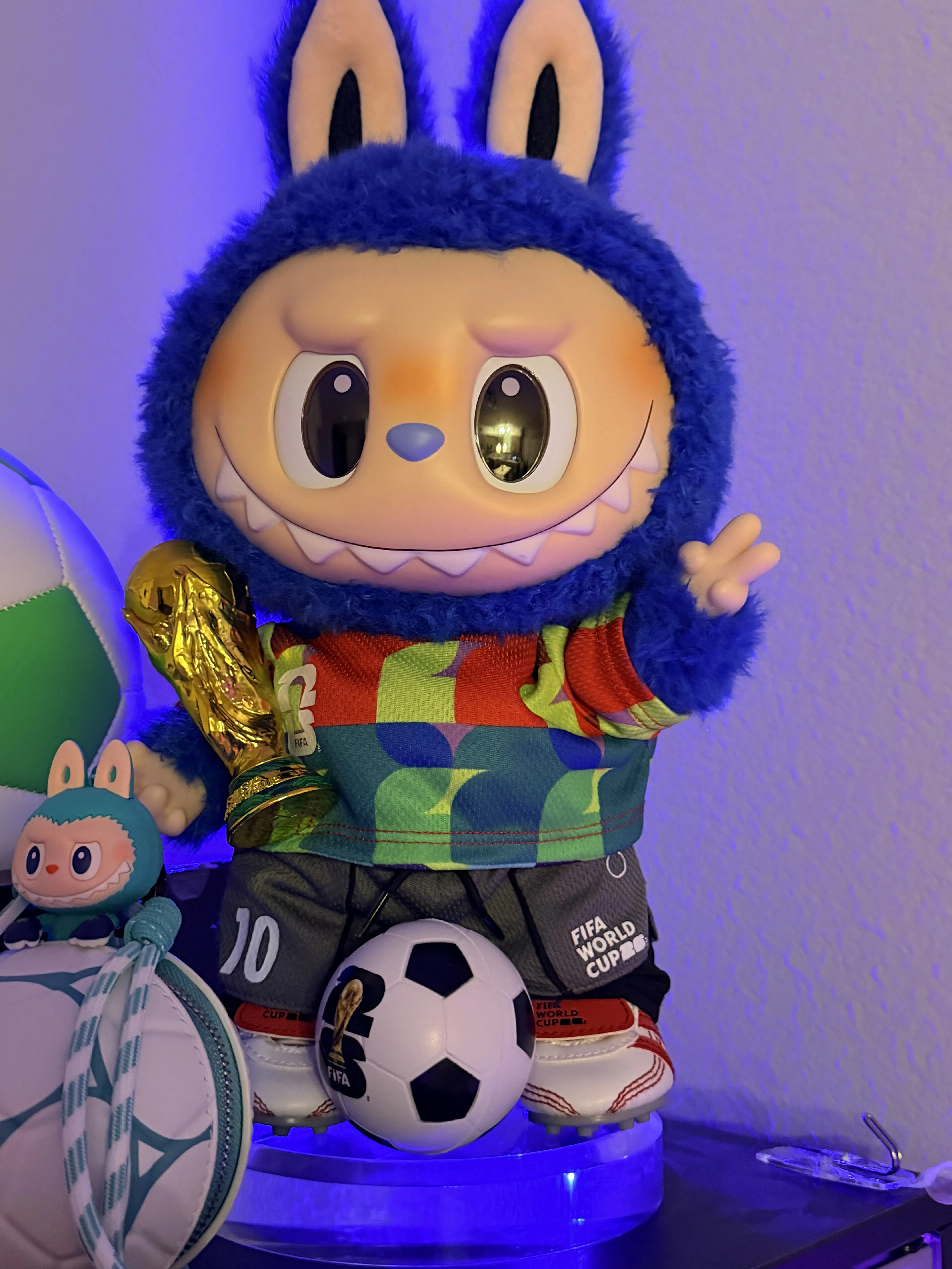 THE MONSTERS × FIFA SERIES-Catch the Win Vinyl Plush Doll - POP