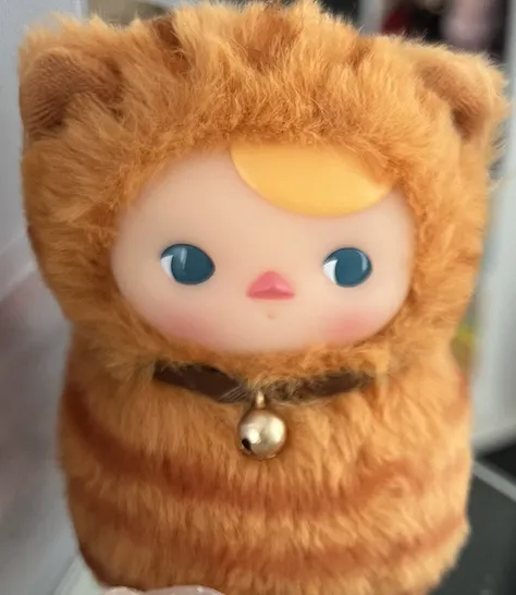 POP NOW:PUCKY Roly-Poly Kitty Series-Vinyl Plush Blind Box - POP