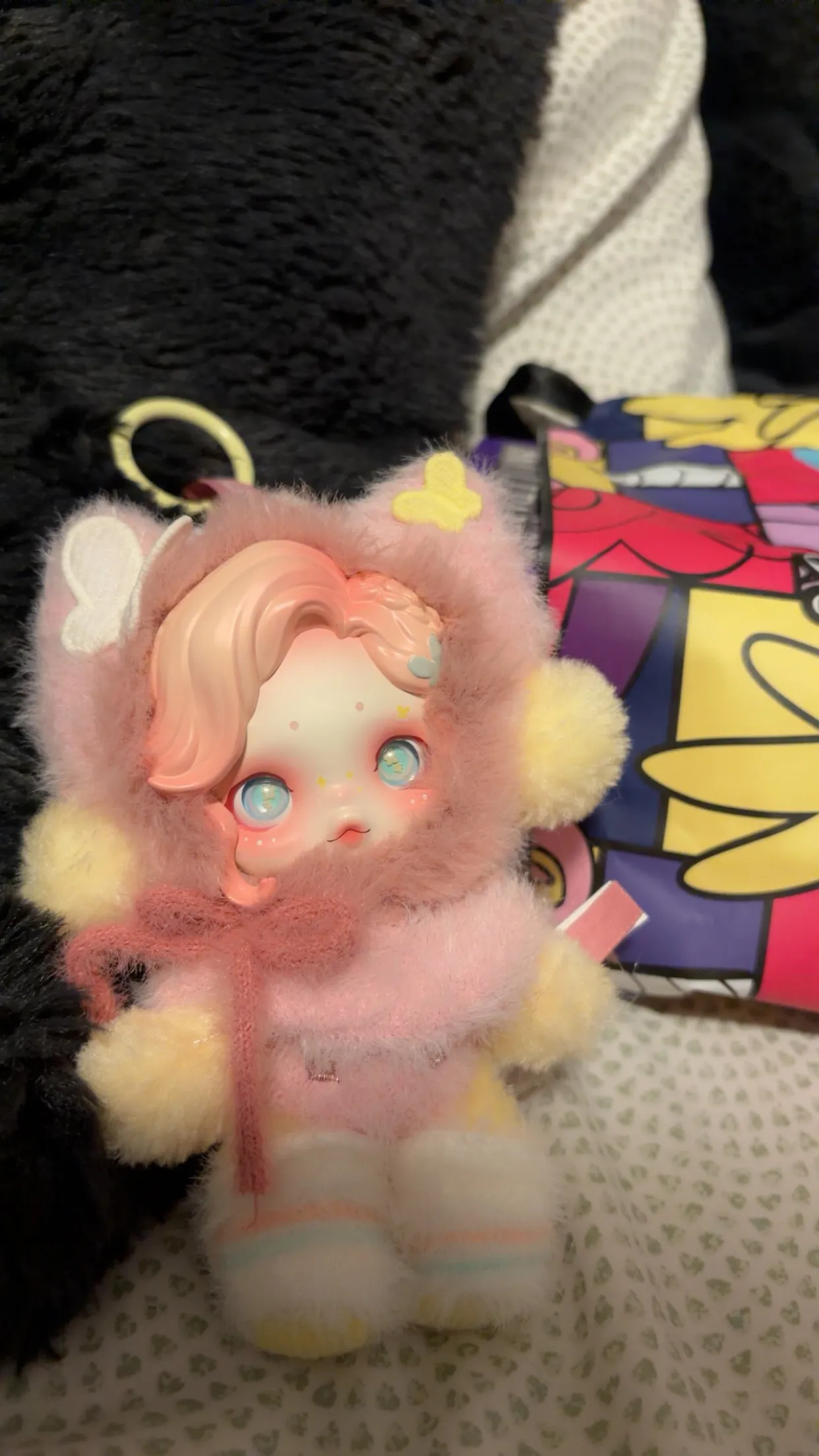POP NOW:SKULLPANDA × My Little Pony Series Plush Doll Pendant