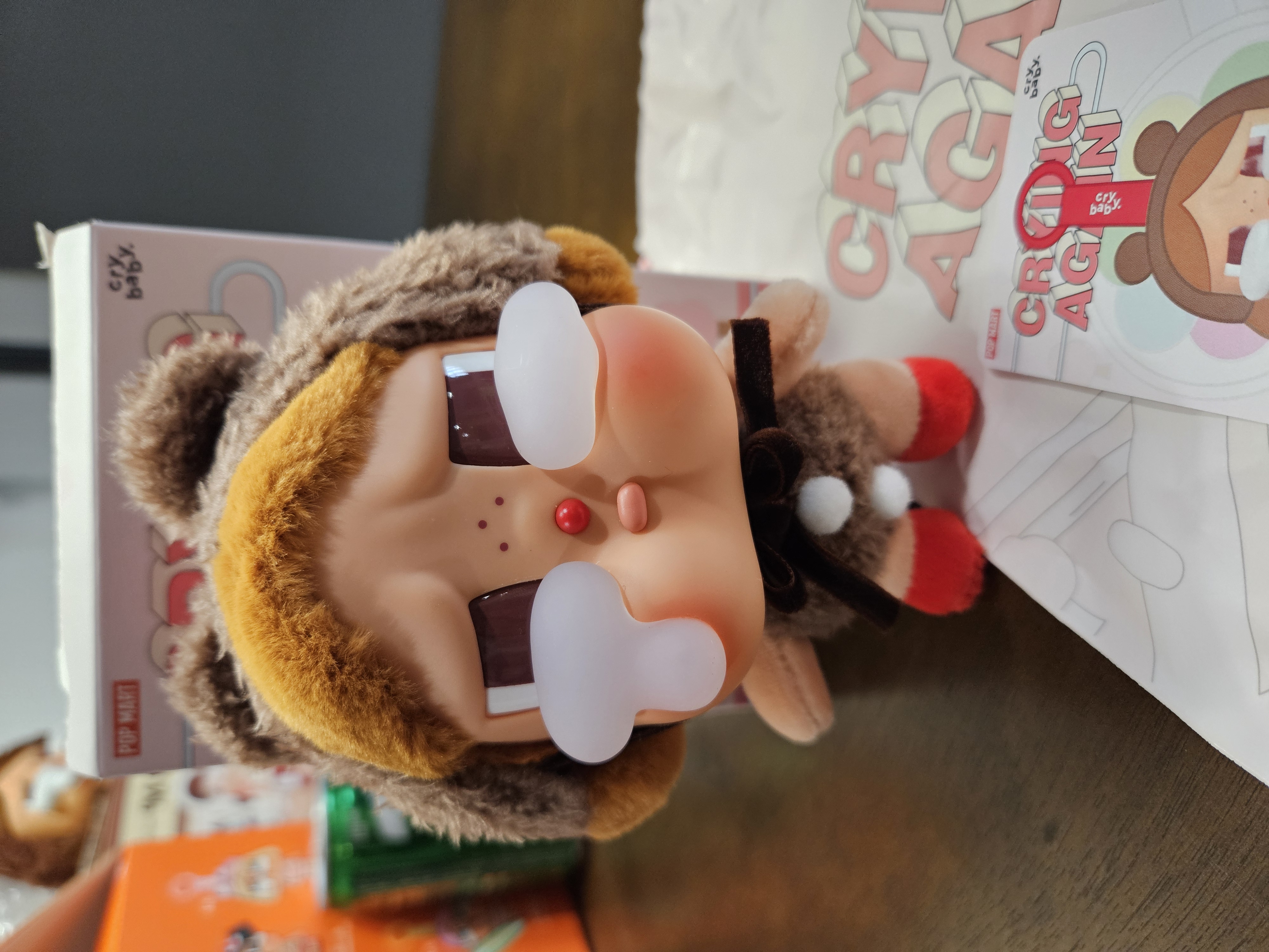CRYBABY Crying Again Series-Vinyl Face Plush Blind Box｜POP MART