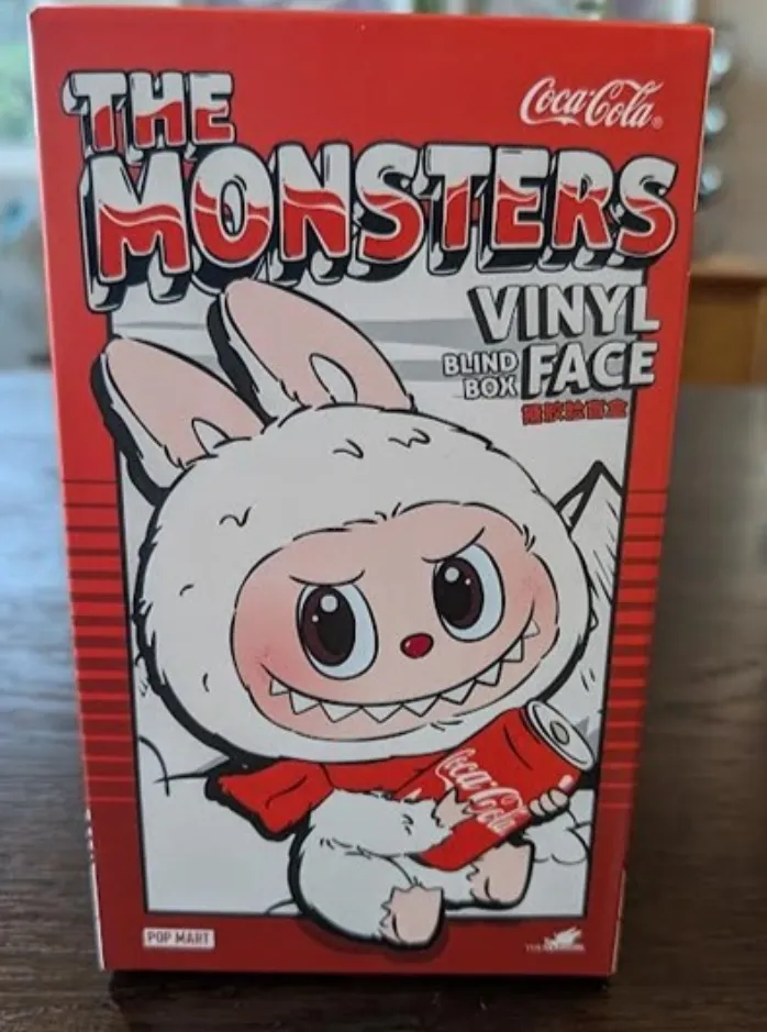 POP NOW:THE MONSTERS COCA-COLA SERIES-Vinyl Face Blind Box - POP