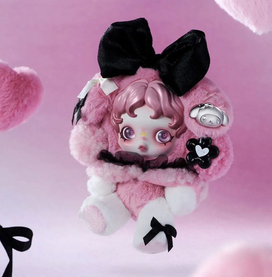 SKULLPANDA × MY MELODY Plush|POP MART US Official
