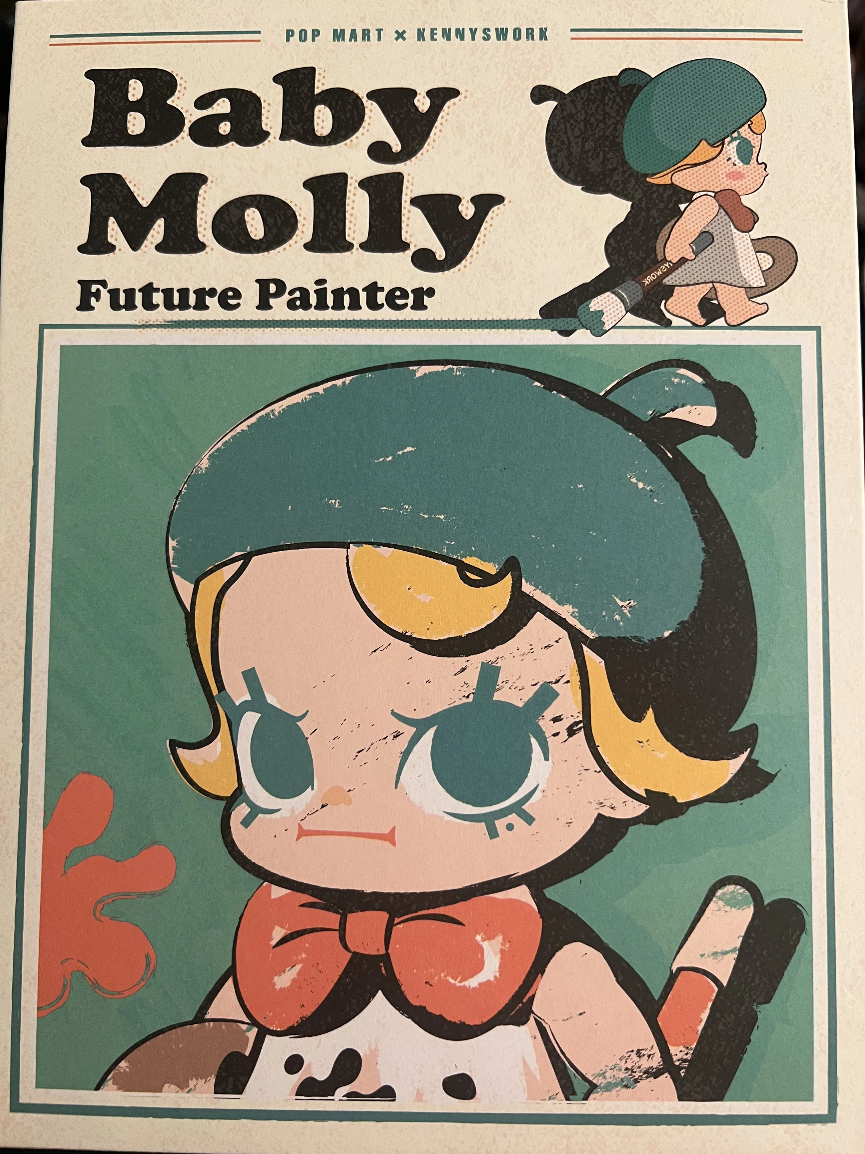 Baby Molly Future Painter Figurine - POP MART (United States)