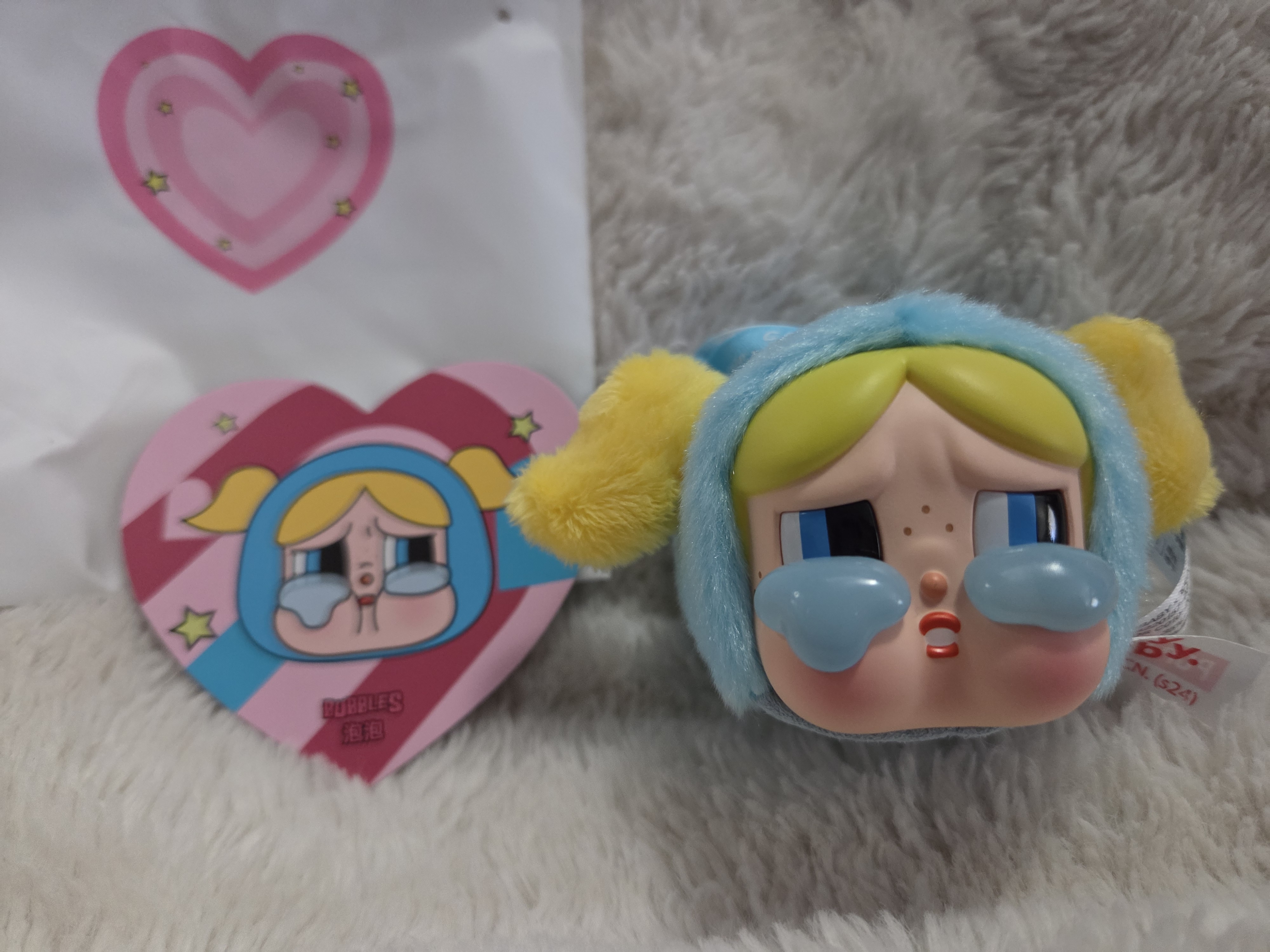 POP NOW:CRYBABY × Powerpuff Girls Series-Vinyl Face Plush Blind