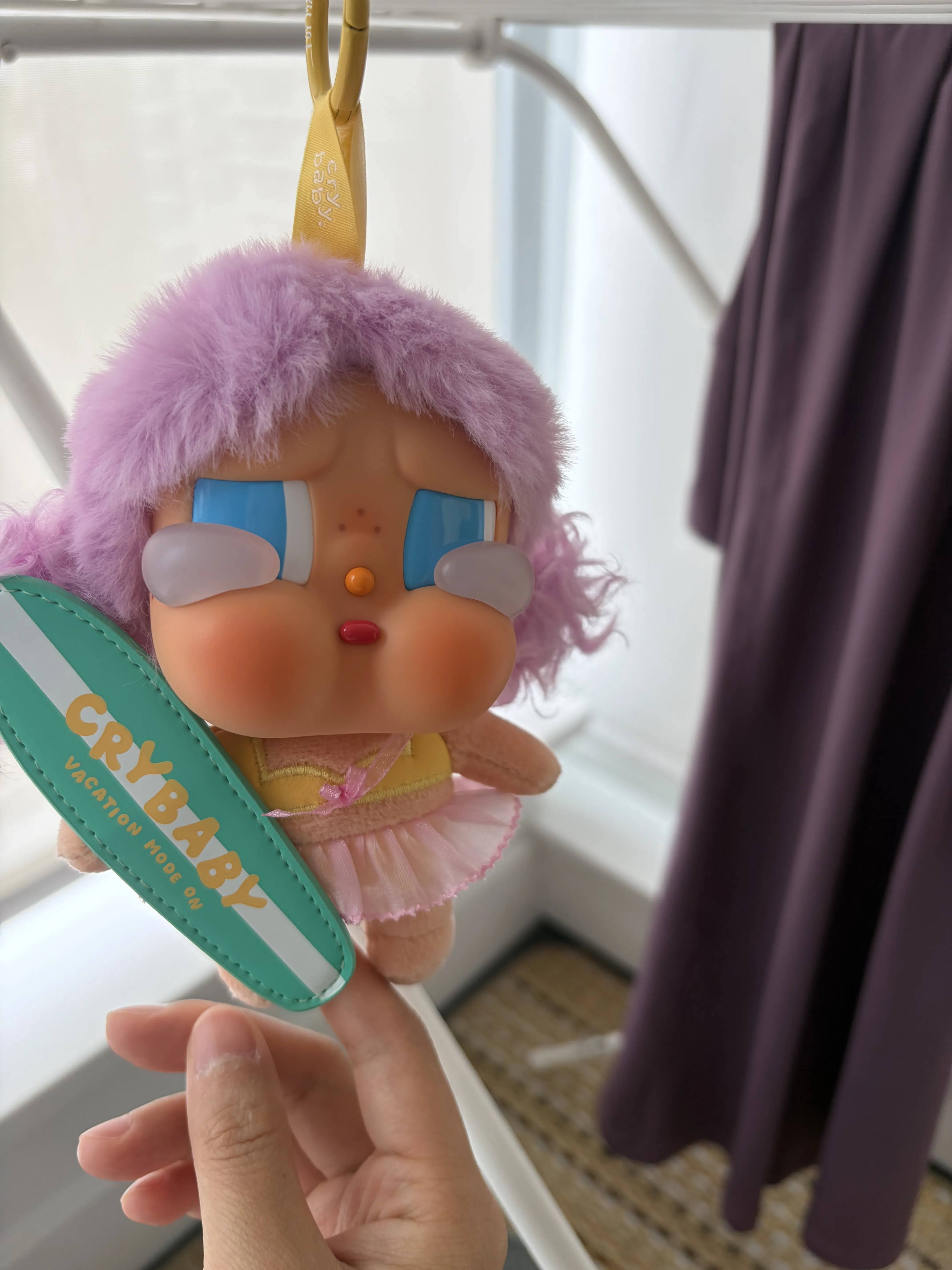 CRYBABY Vacation Mode On Series-Vinyl Plush Pendant Blind Box|POP