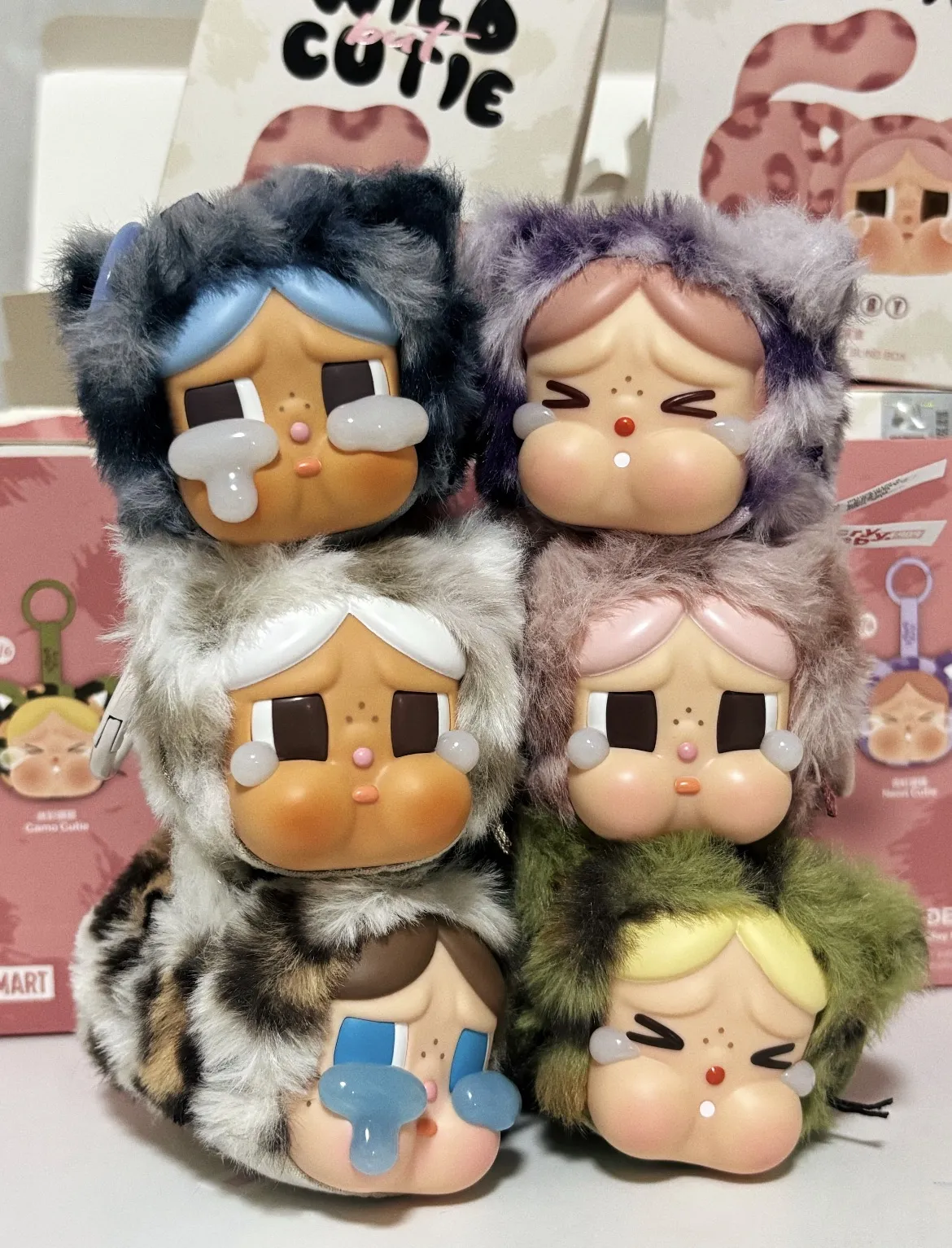 CRYBABY Wild but Cutie Series - Vinyl Plush Pendant Blind Box|POP