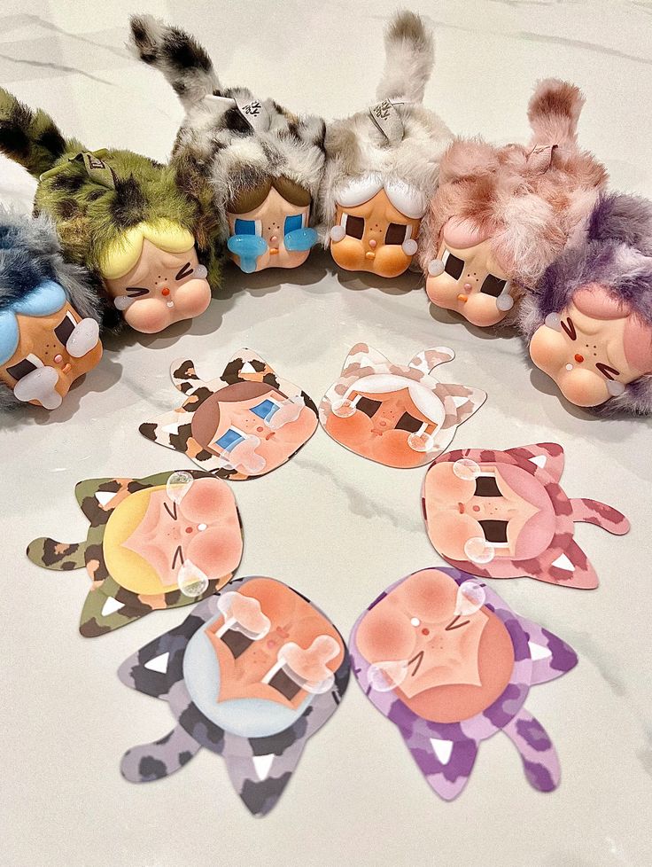 POP NOW:CRYBABY Wild but Cutie Series - Vinyl Plush Pendant Blind