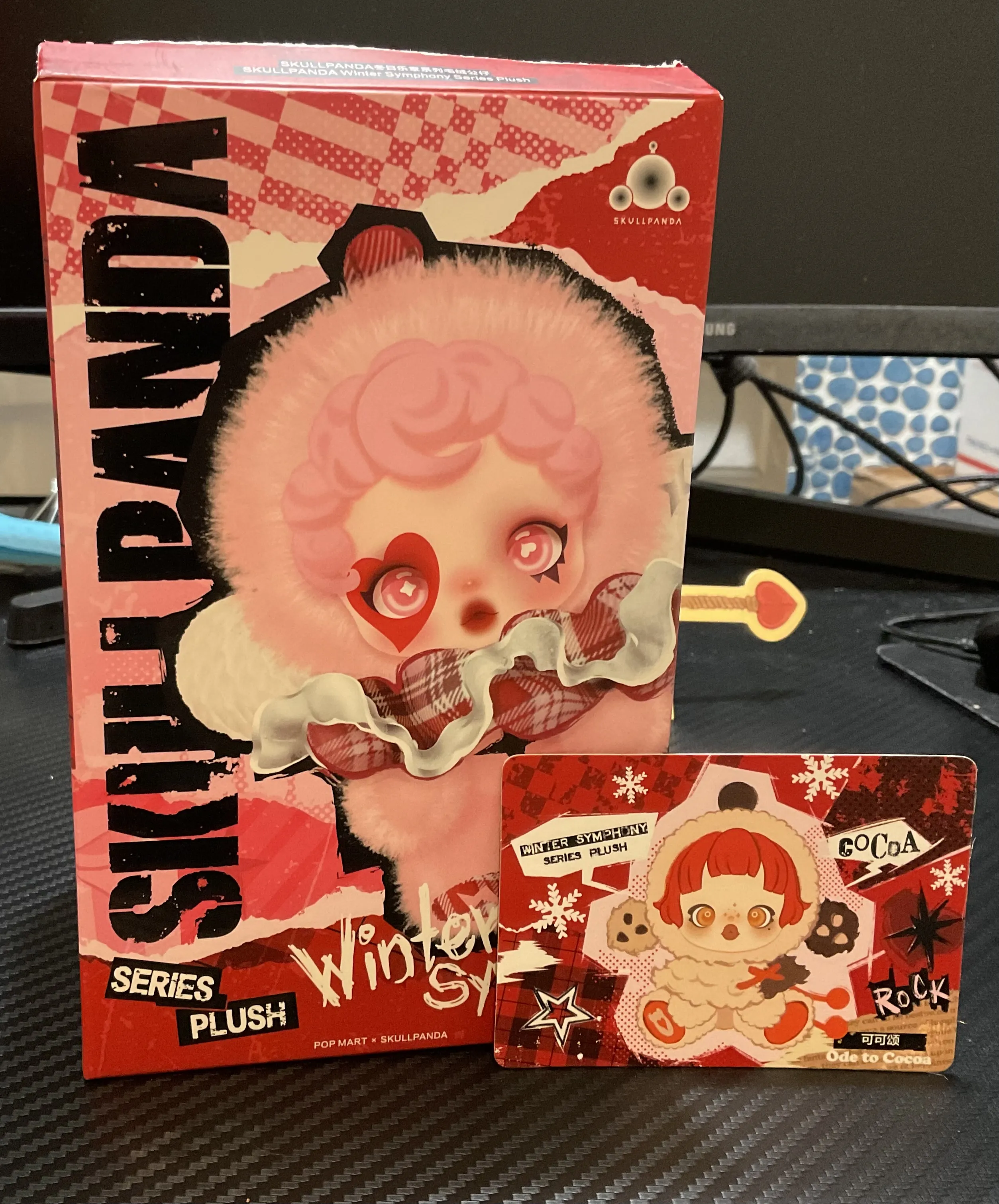 POP NOW:SKULLPANDA Winter Symphony Series Plush - POP MART (United