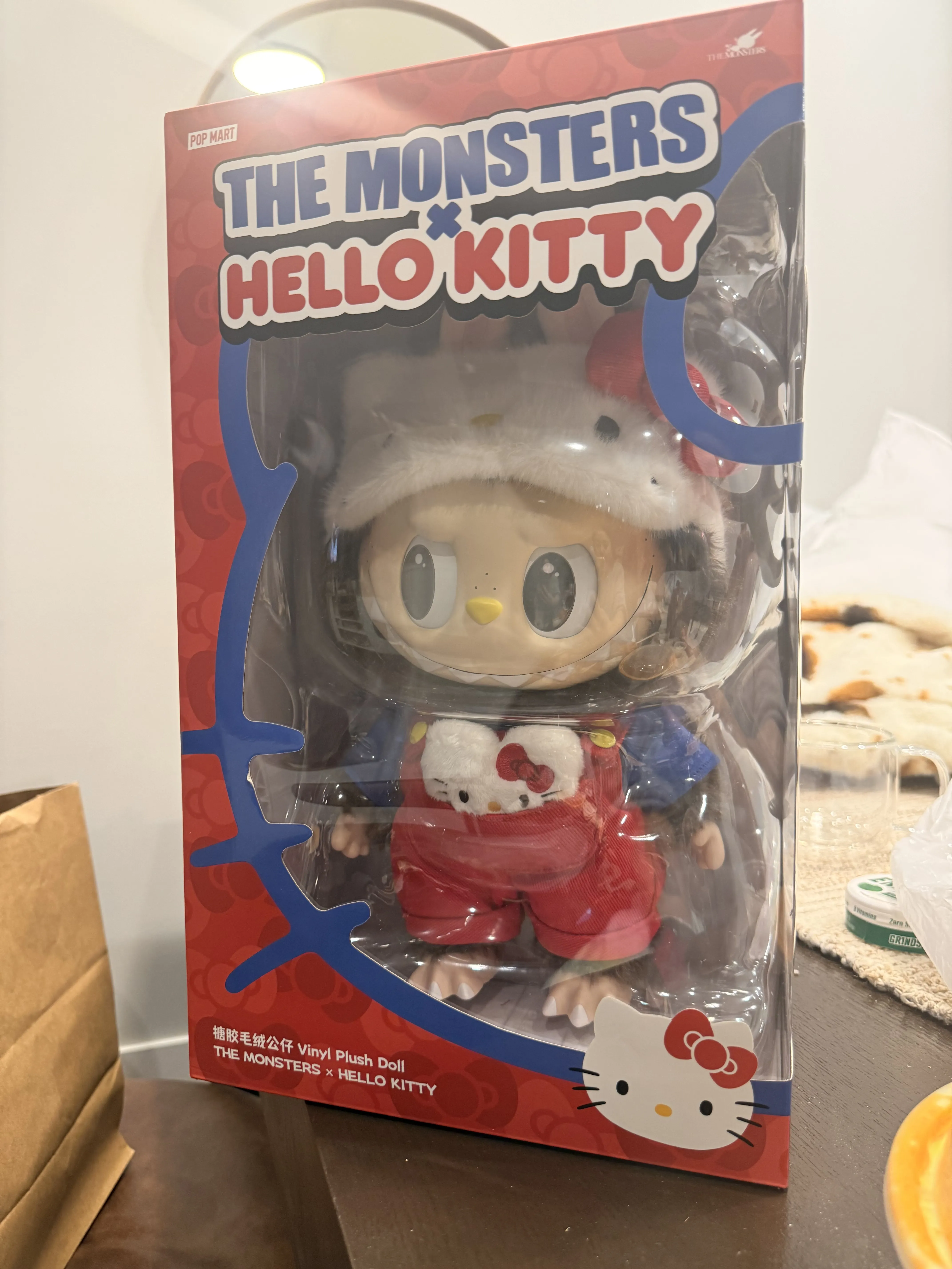 Labubu Vinyl Plush Doll｜× HELLO KITTY Collaboration｜POP MART CA
