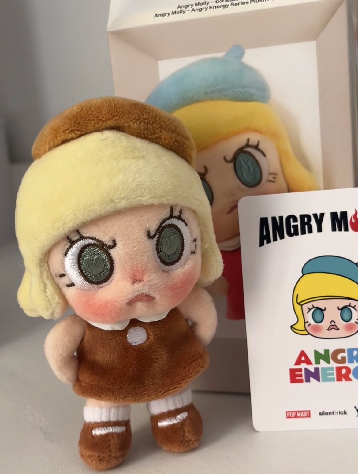 POP NOW:Angry Molly Mood Blossom Series Plush Toy - POP MART