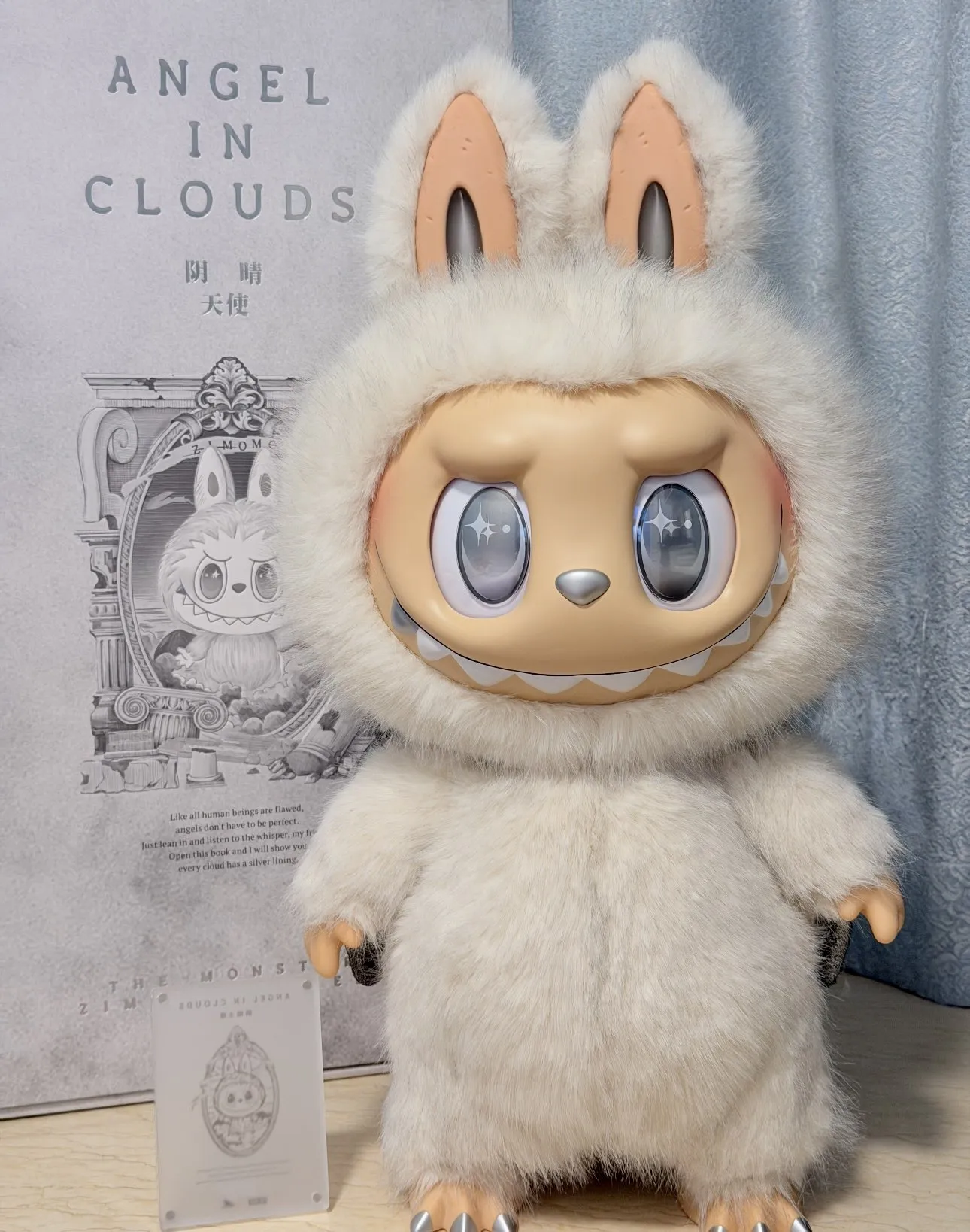 THE MONSTERS - ANGEL IN CLOUDS Vinyl Face Doll|POP MART US Official