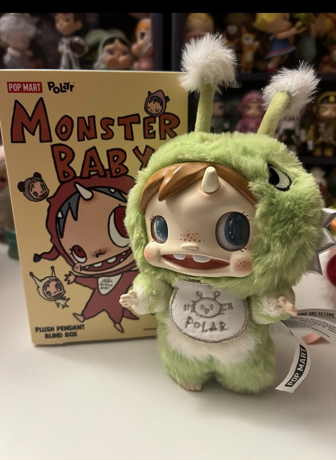 POP NOW:POLAR-Monster Baby Collection Series Plush Pendant Ver.1