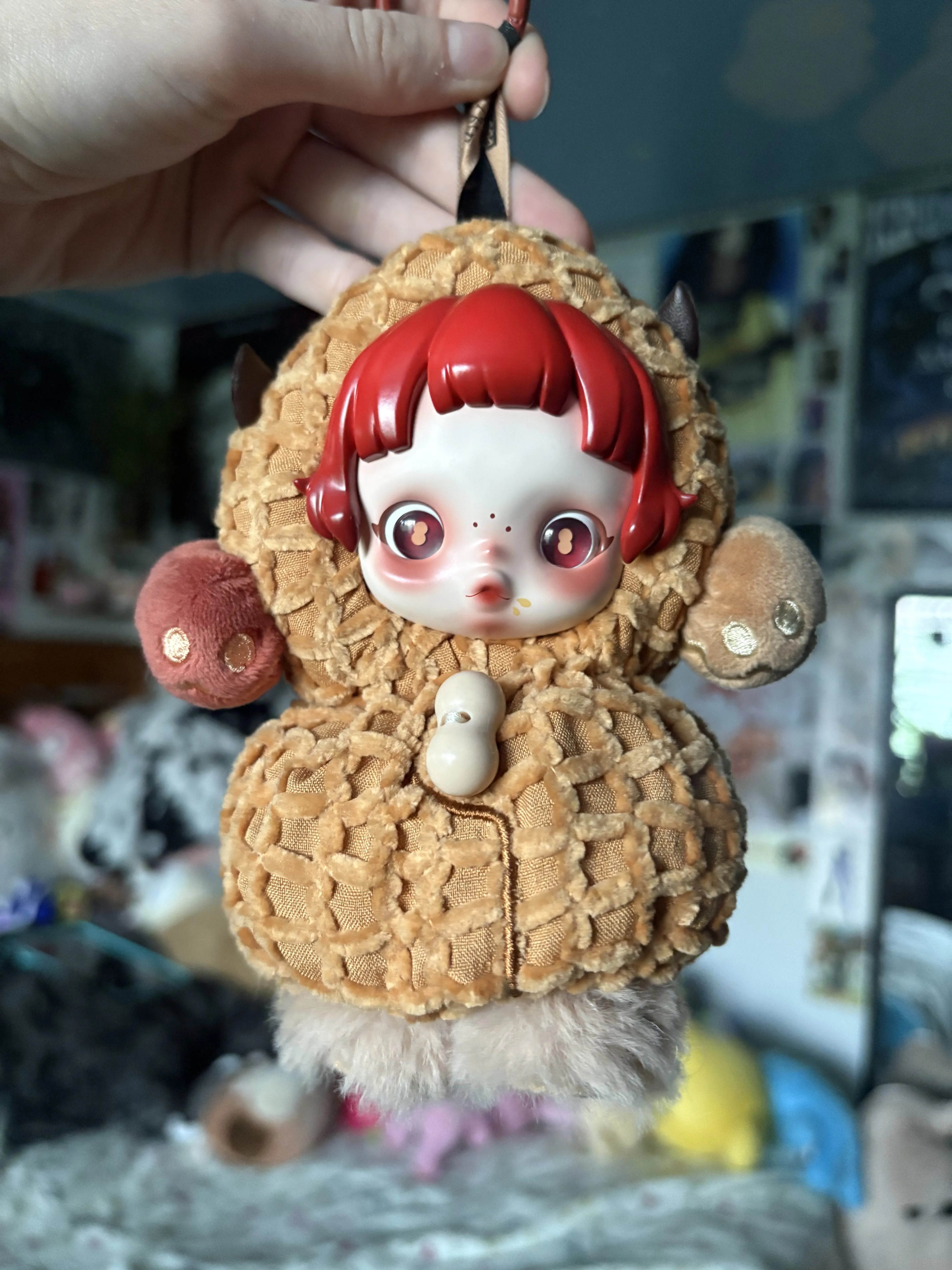 POP NOW:SKULLPANDA You Found Me! Series Plush Doll Pendant - POP