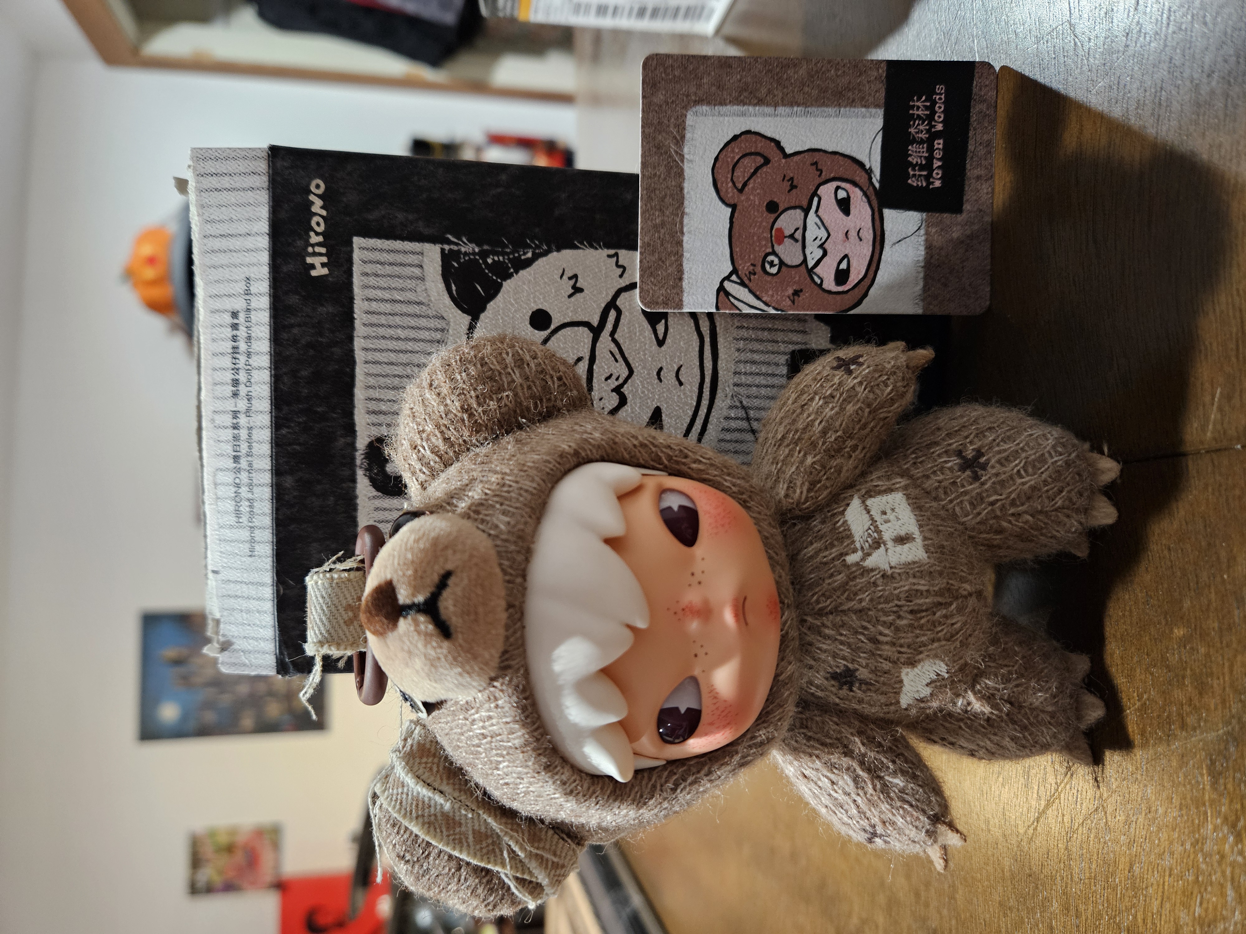 POP NOW:Hirono Road Journal Series-Plush Doll Pendant Blind Box