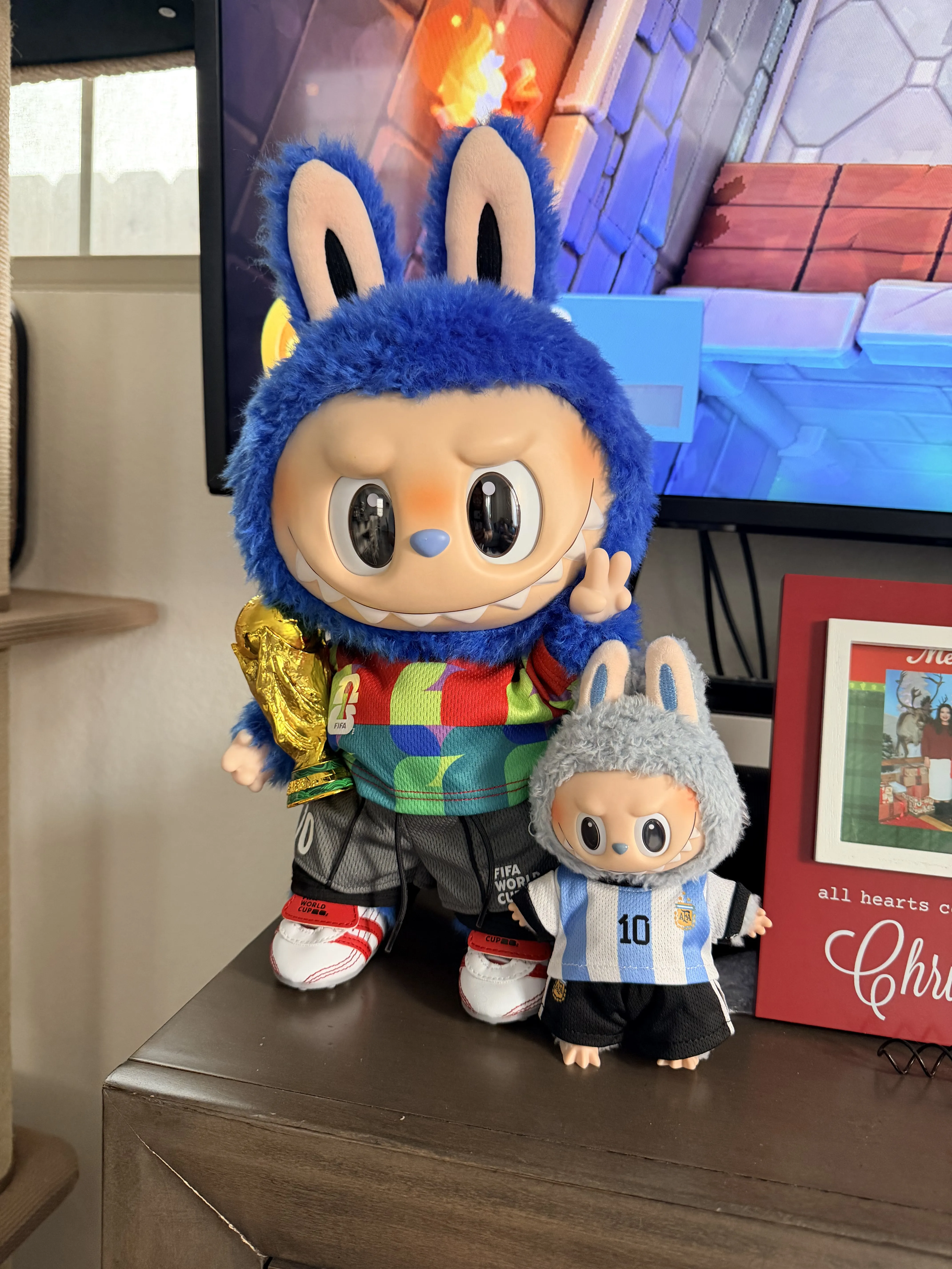 THE MONSTERS × FIFA SERIES-Catch the Win Vinyl Plush Doll|POP MART