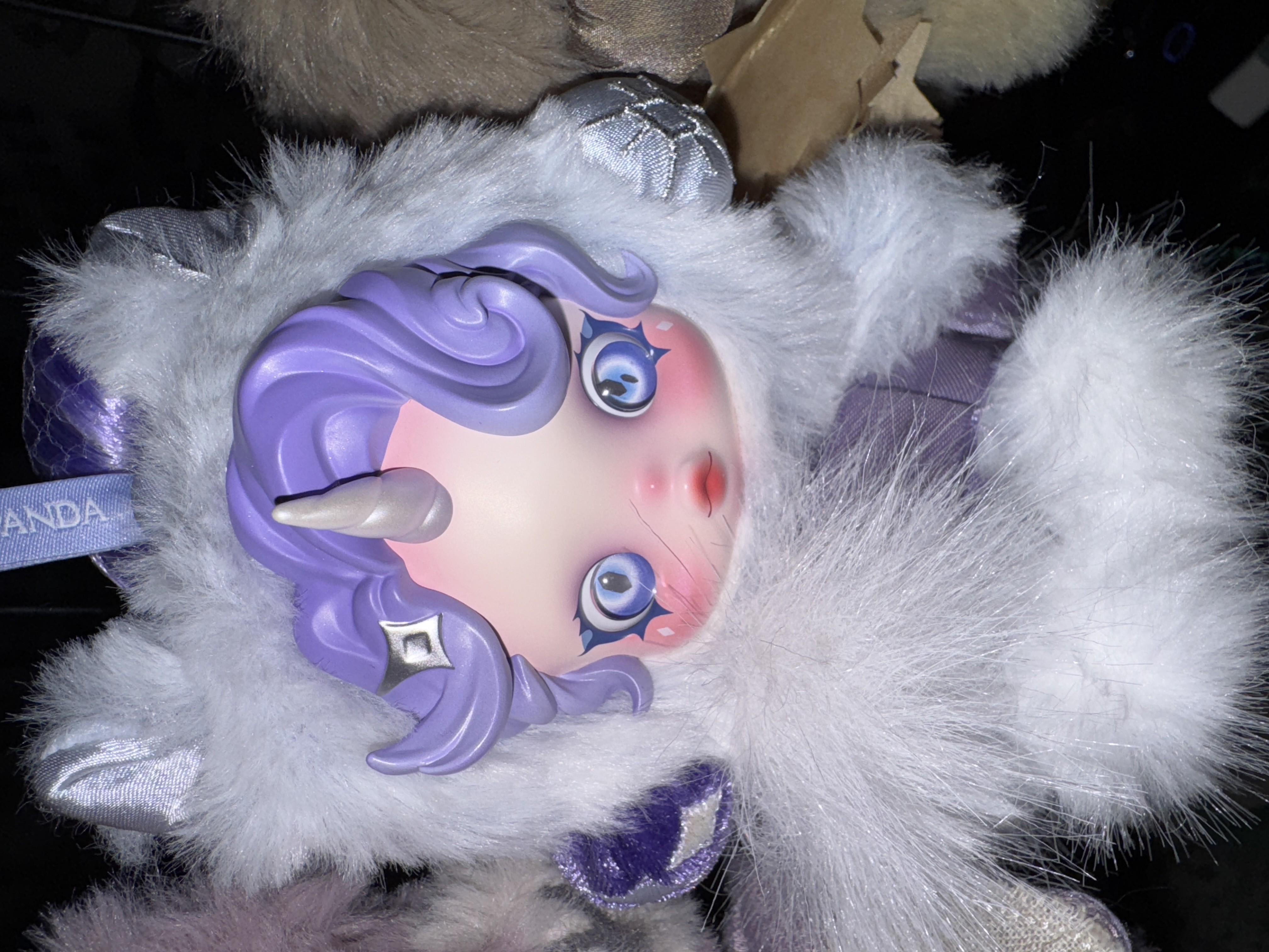 POP NOW:SKULLPANDA × My Little Pony Series Plush Doll Pendant
