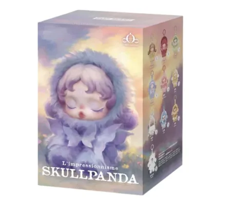 POP NOW:SKULLPANDA L'impressionnisme Series Plush Doll - POP MART