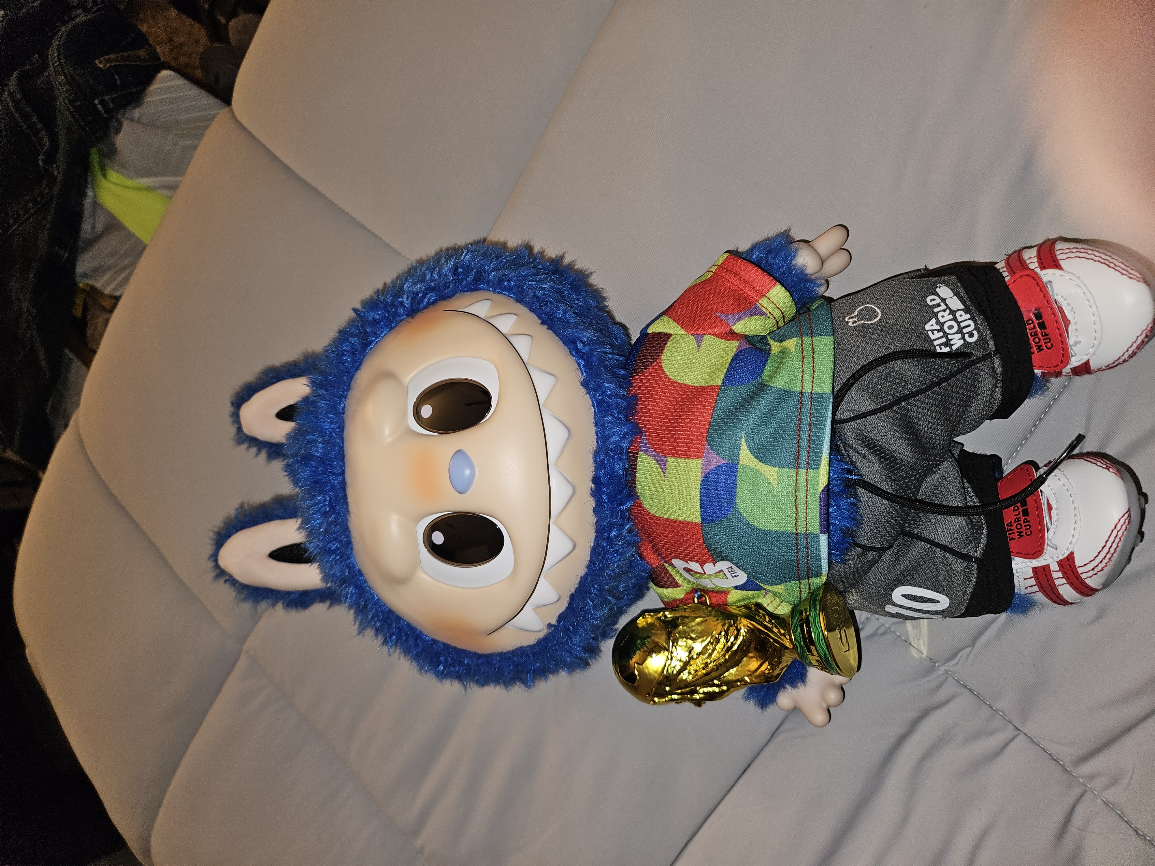 THE MONSTERS × FIFA SERIES-Catch the Win Vinyl Plush Doll|POP MART