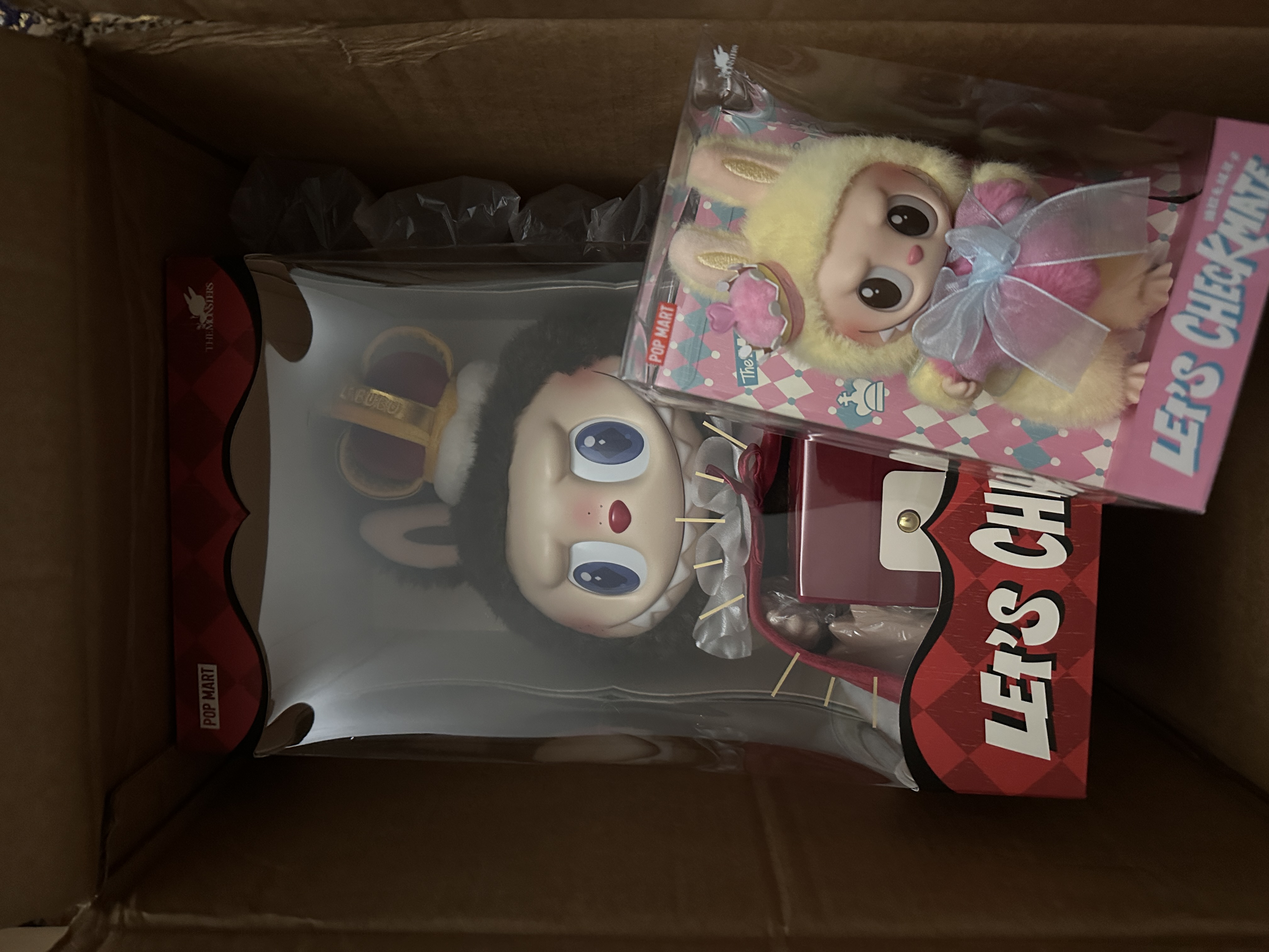 THE MONSTERS Let's Checkmate Series-Vinyl Plush Doll - POP MART
