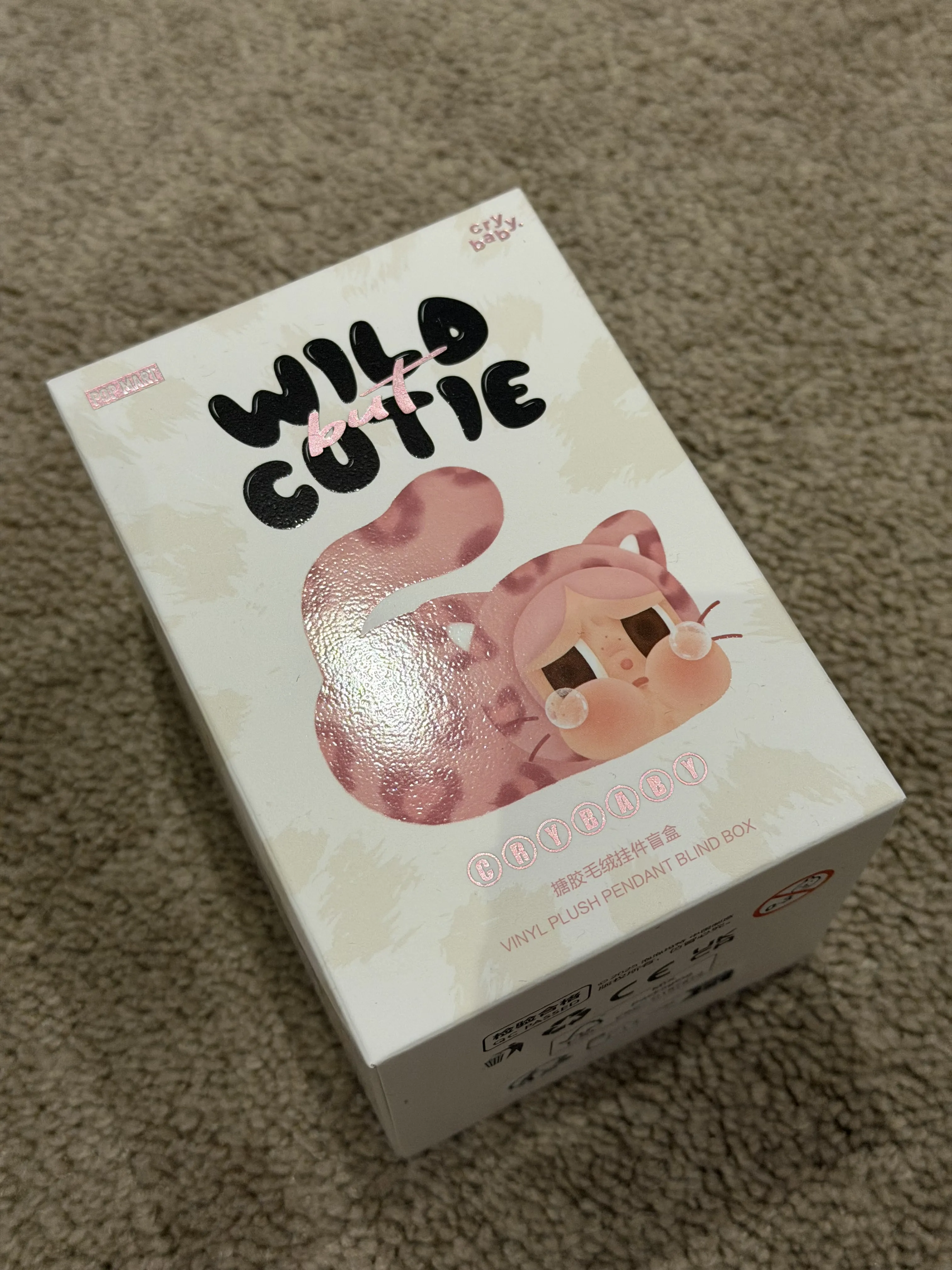 POP NOW:CRYBABY Wild but Cutie Series - Vinyl Plush Pendant Blind