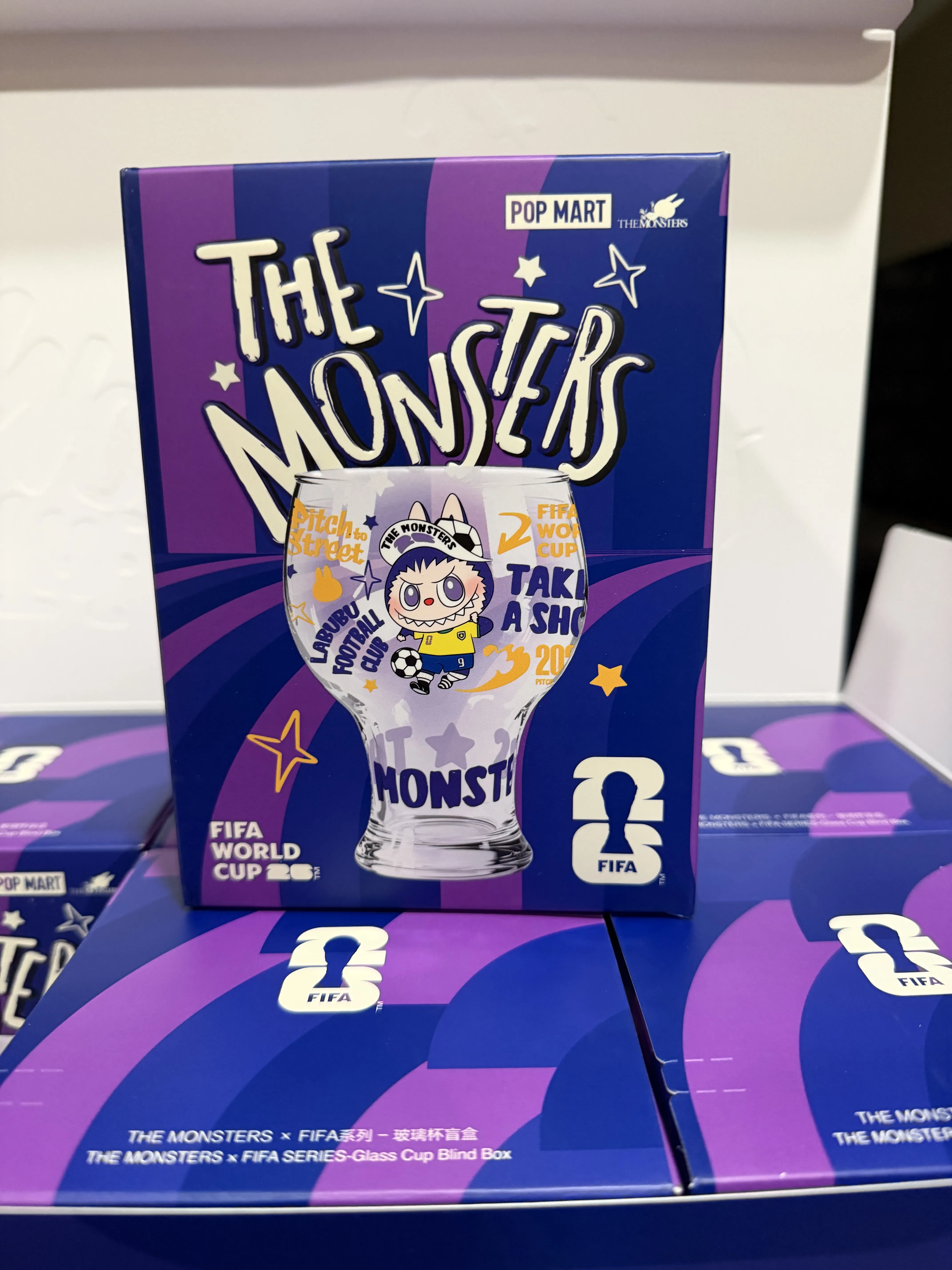 THE MONSTERS × FIFA SERIES-Glass Cup Blind Box|POP MART US Official