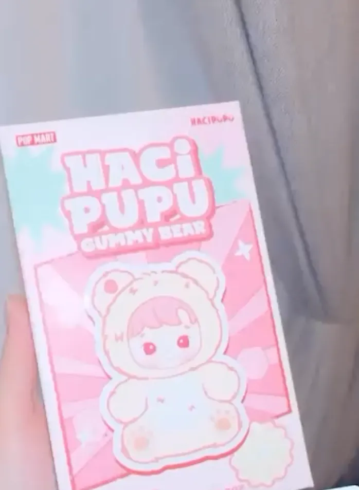 POP NOW:HACIPUPU Gummy Bear Series-Vinyl Plush Pendant Blind Box