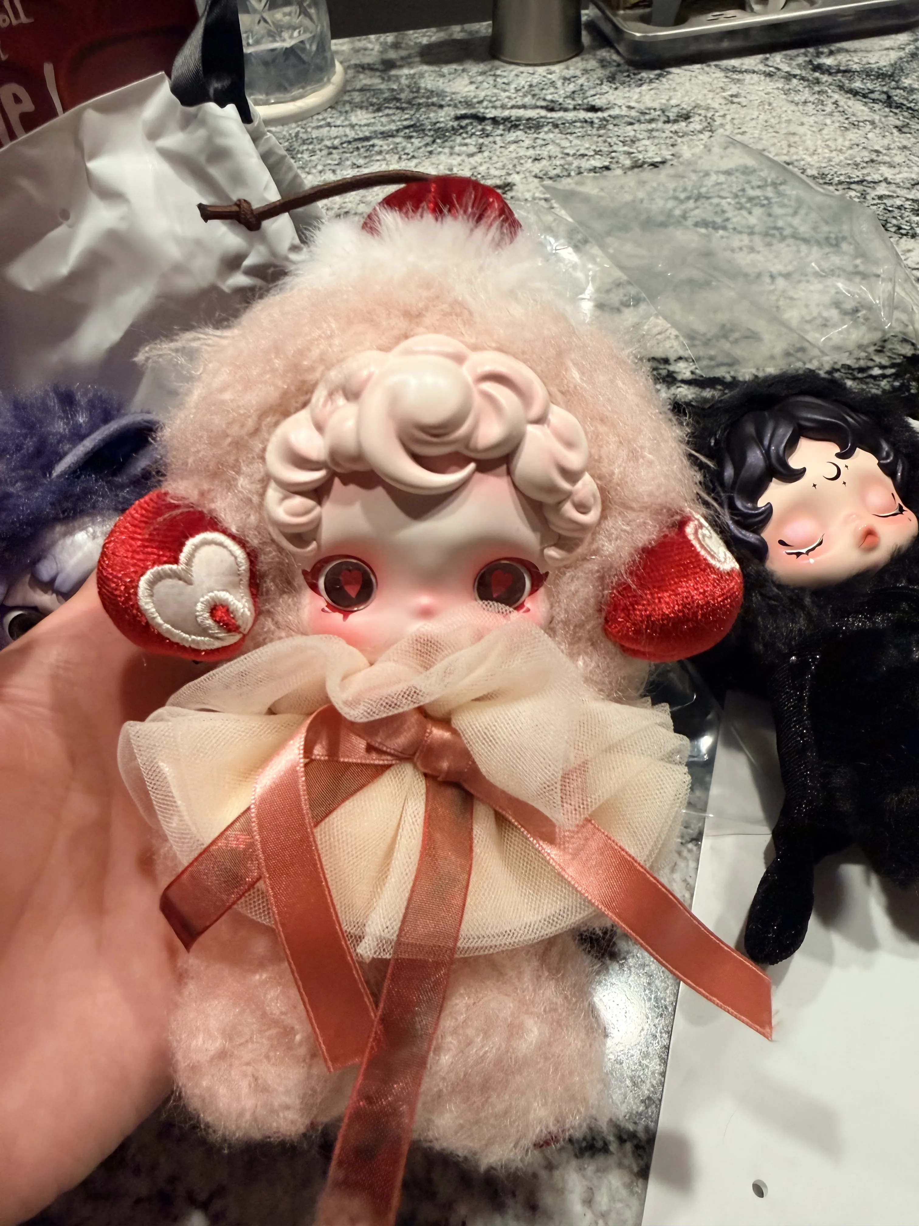 POP NOW:SKULLPANDA You Found Me! Series Plush Doll Pendant - POP