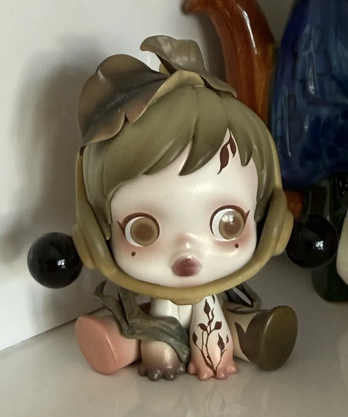 Labubu SKULLPANDA The Ink Plum Blossom Series Figures｜Ink Style