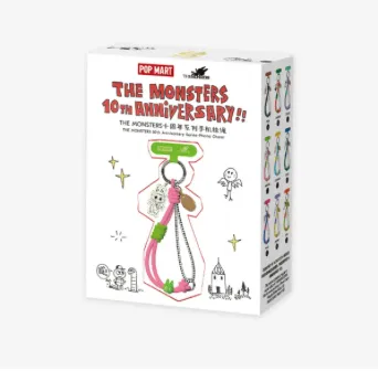 THE MONSTERS 10th Anniversary Series-Phone Charm|POP MART US Official