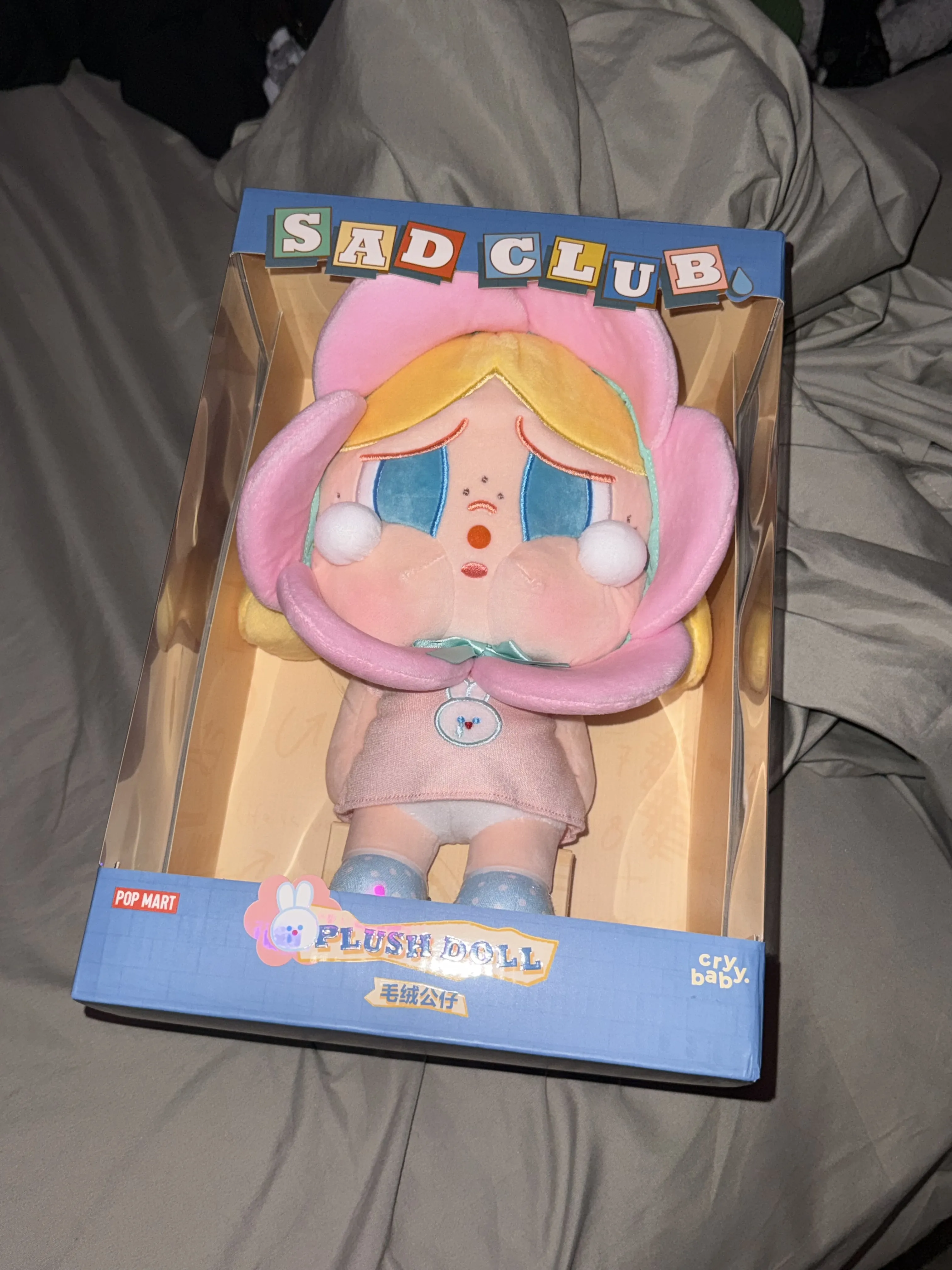 ぬいぐるみ popmart crybaby CHEER UP, BABY! Sad Club CRYBABY SAD CLUB SERIES-PLUSH DOLL｜POP MART US Official
