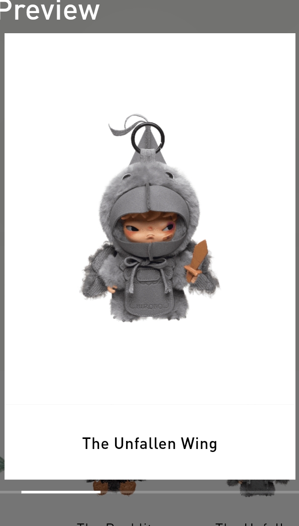 Hirono Mist-Walker Series - Plush Doll Pendant|POP MART US Official