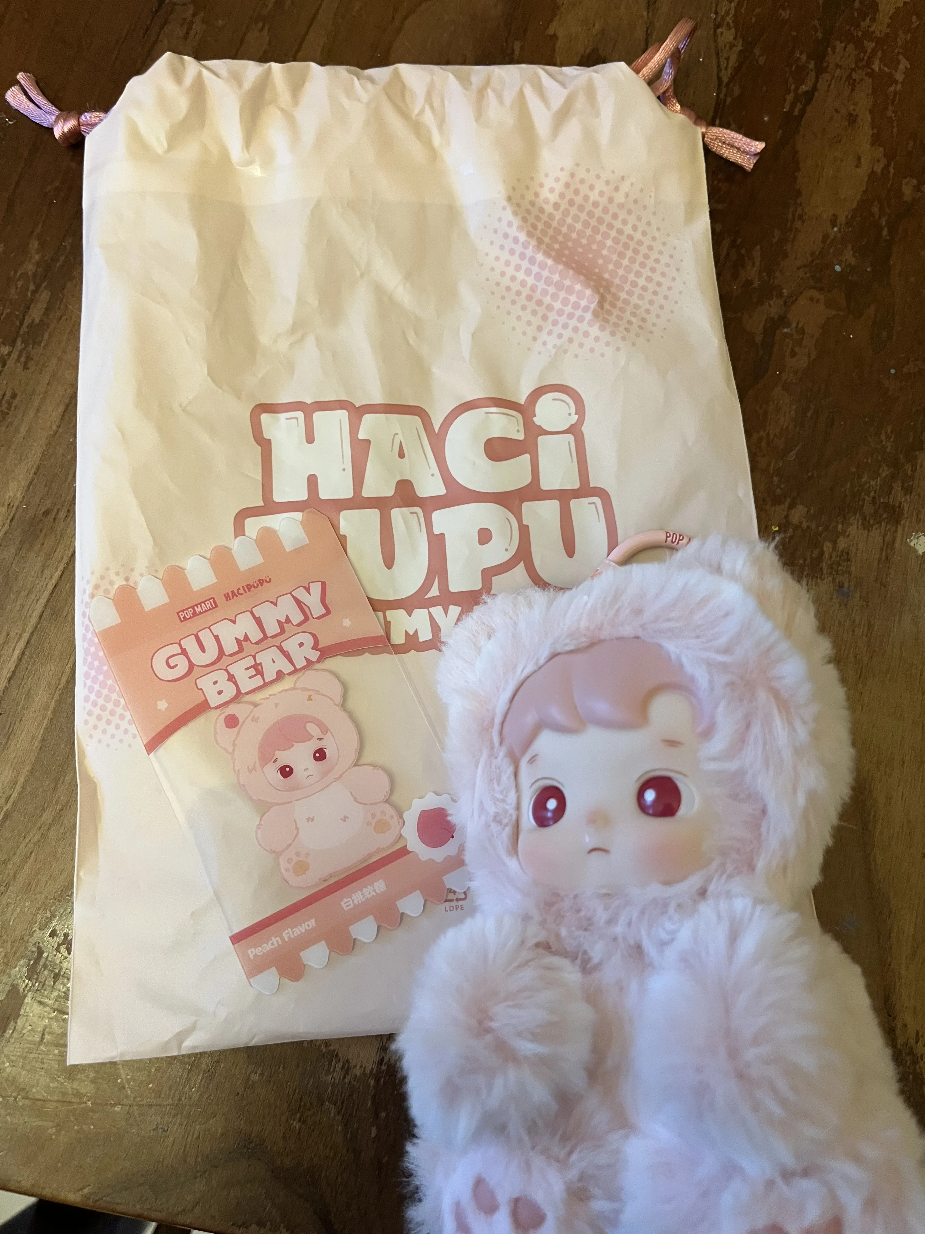 HACIPUPU Gummy Bear Series-Vinyl Plush Pendant Blind Box｜POP MART