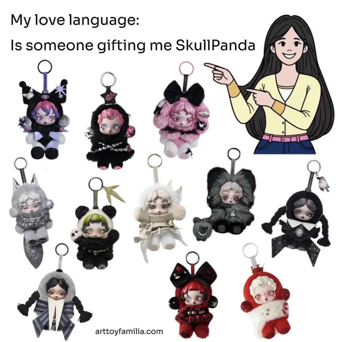 POP ATTACH θ SKULLPANDA Off Mode Series|POP MART US Official