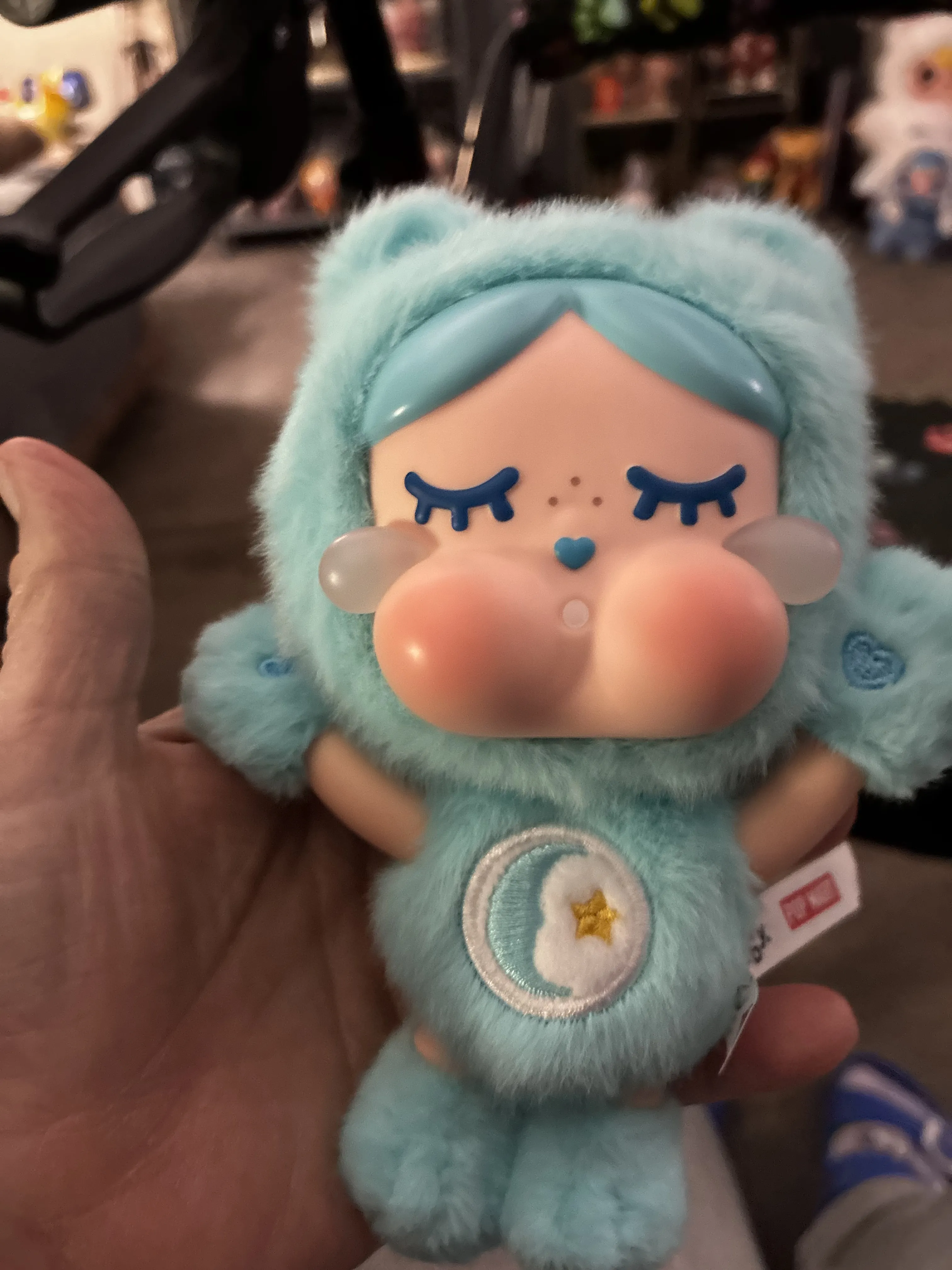 Labubu CRYBABY × Care Bears Vinyl Plush Pendant Blind Box｜Cute