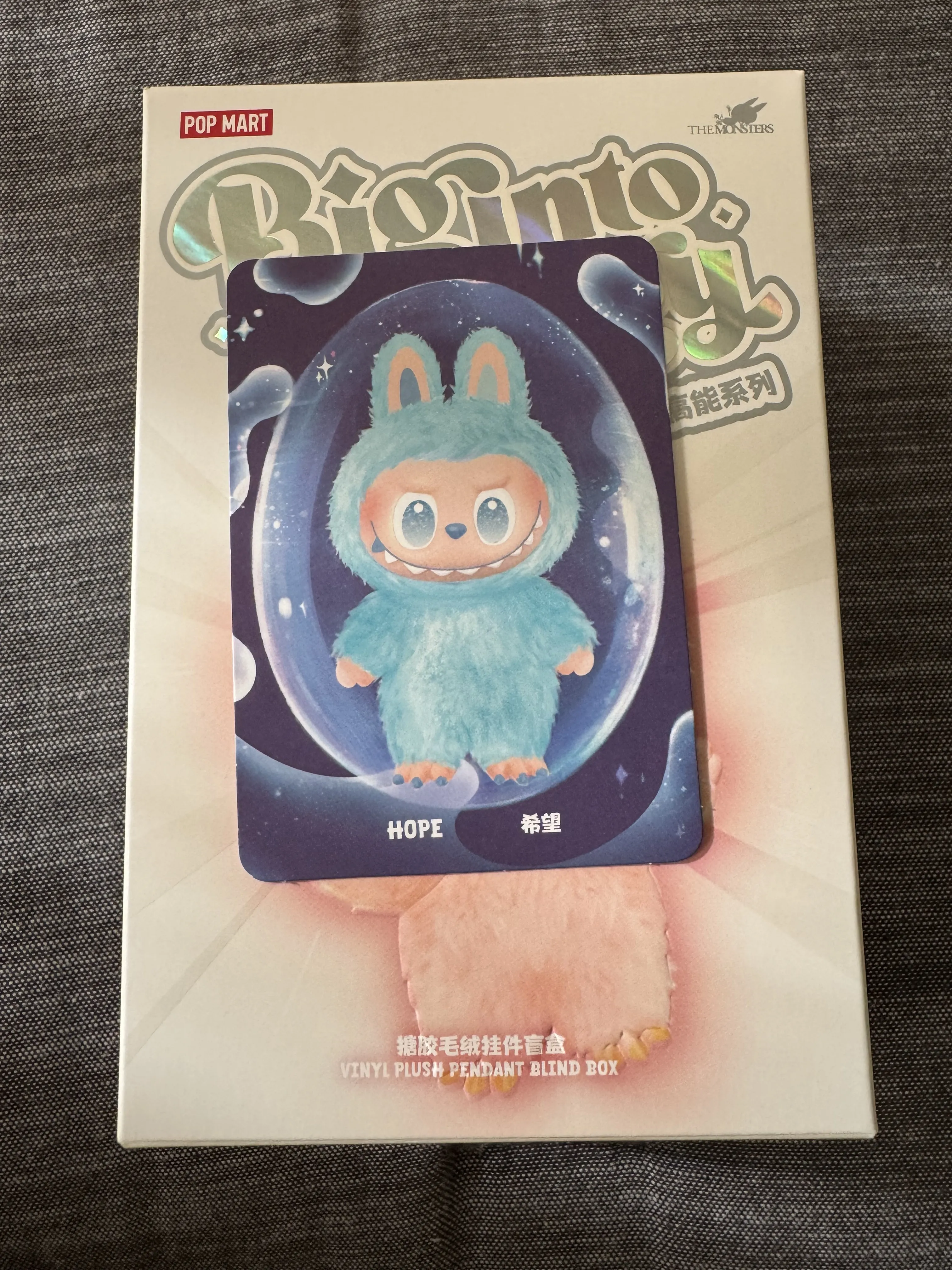 THE MONSTERS Big into Energy Series-Vinyl Plush Pendant Blind Box
