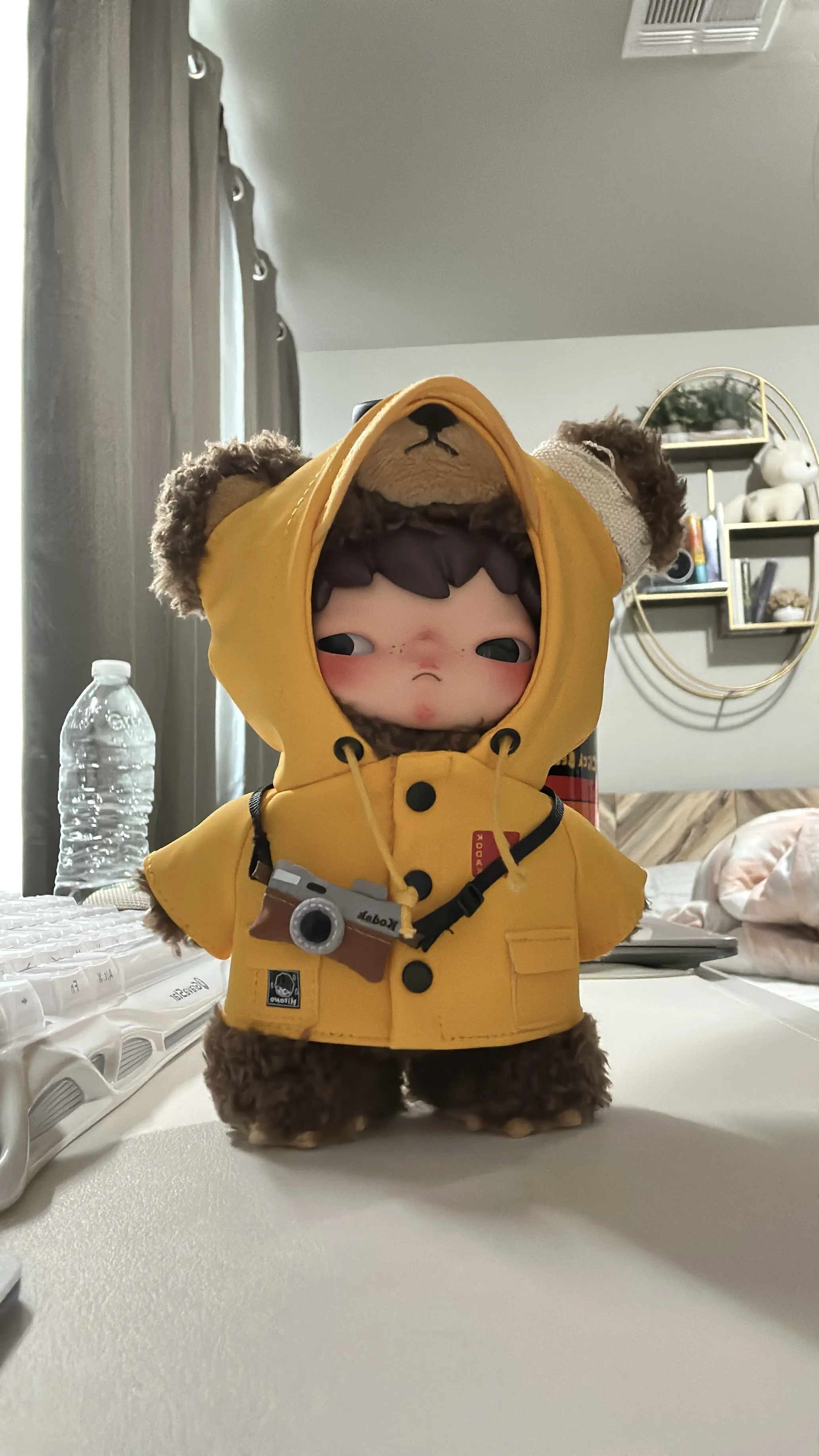Hirono × Kodak Click Bear Plush Doll Pendant|POP MART US Official