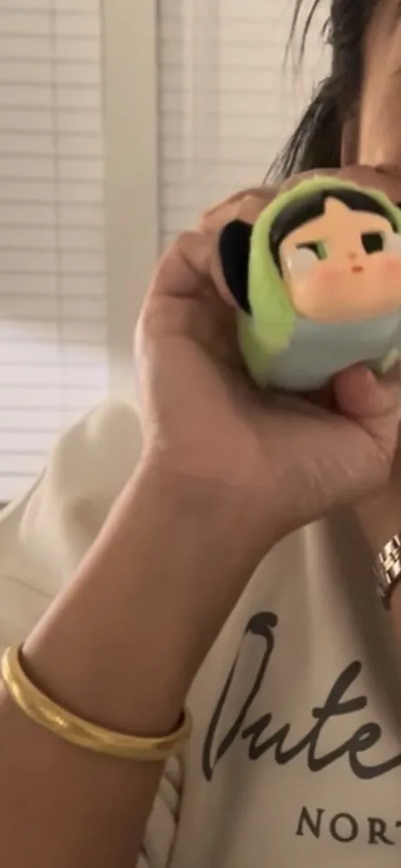 ポップマートcrybab 緑&紫 CRYBABY × Powerpuff Girls Series-Vinyl Face Plush Blind Box|POP