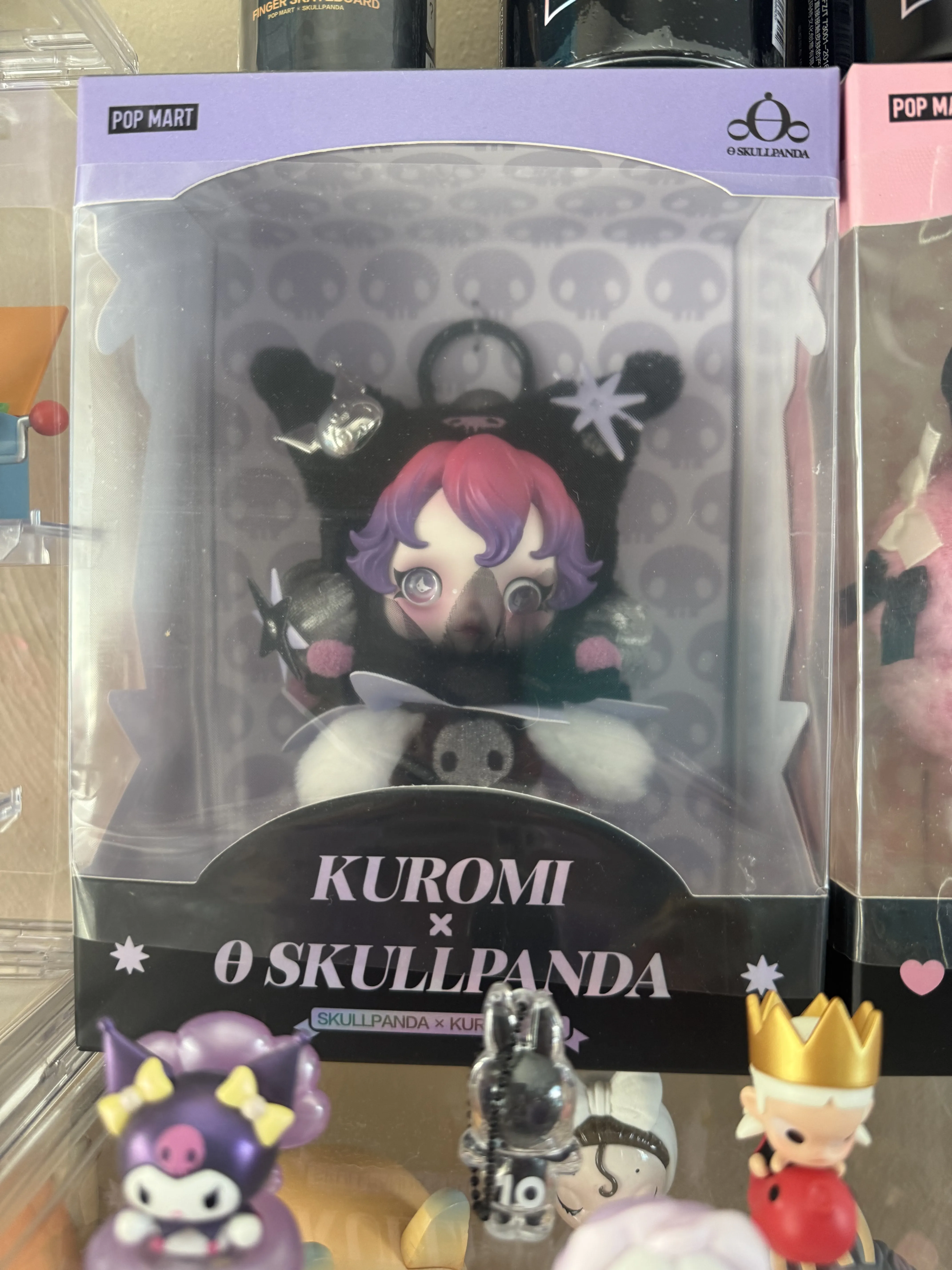 Labubu SKULLPANDA × KUROMI Plush｜Sanrio Collab Plush｜POP MART US