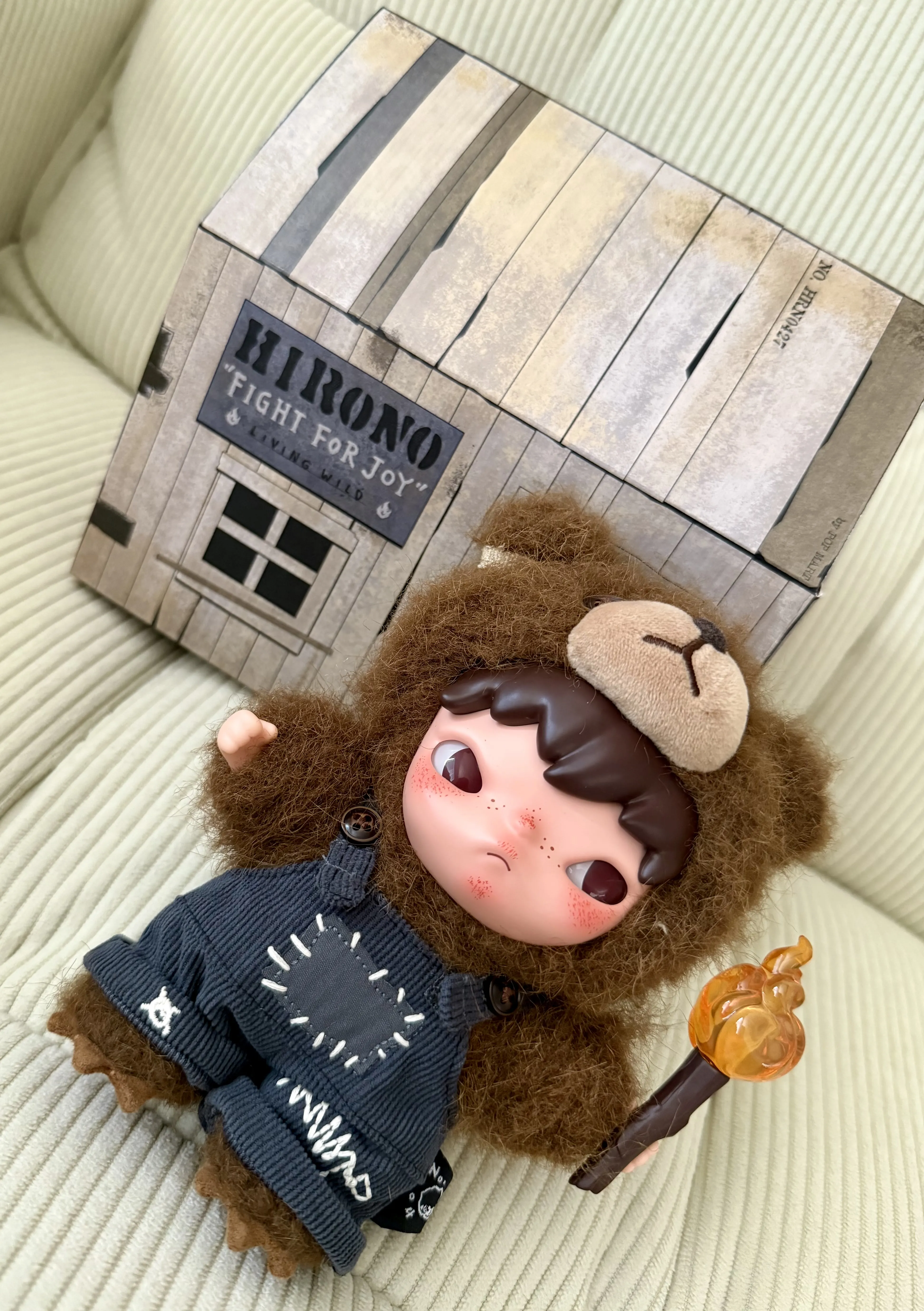 Labubu Hirono Living Wild‑Fight for Joy Plush Doll｜Nature‑Theme